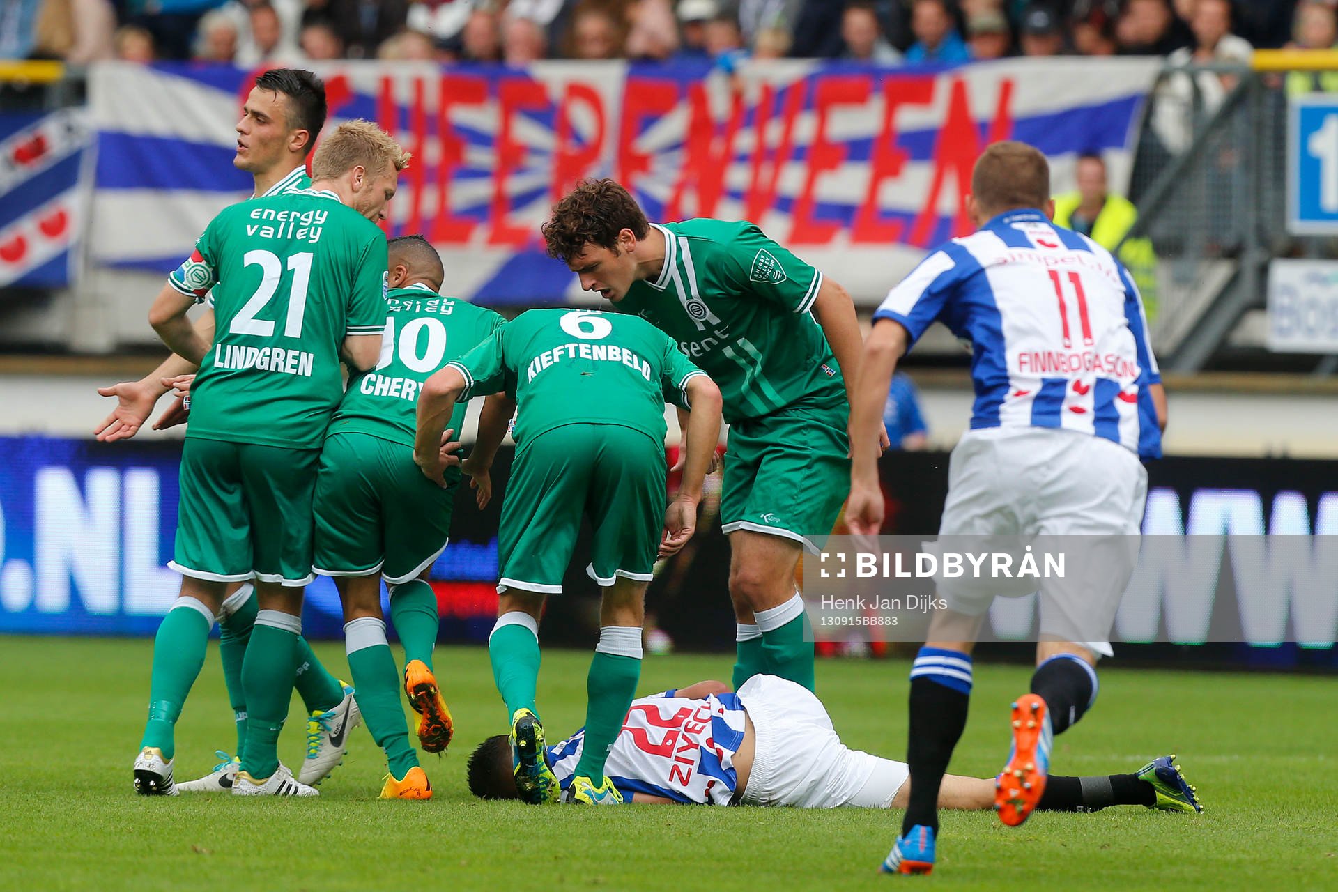 HEERENVEEN , voetbal , Eredivisie , seizoen 2013-2014 ,