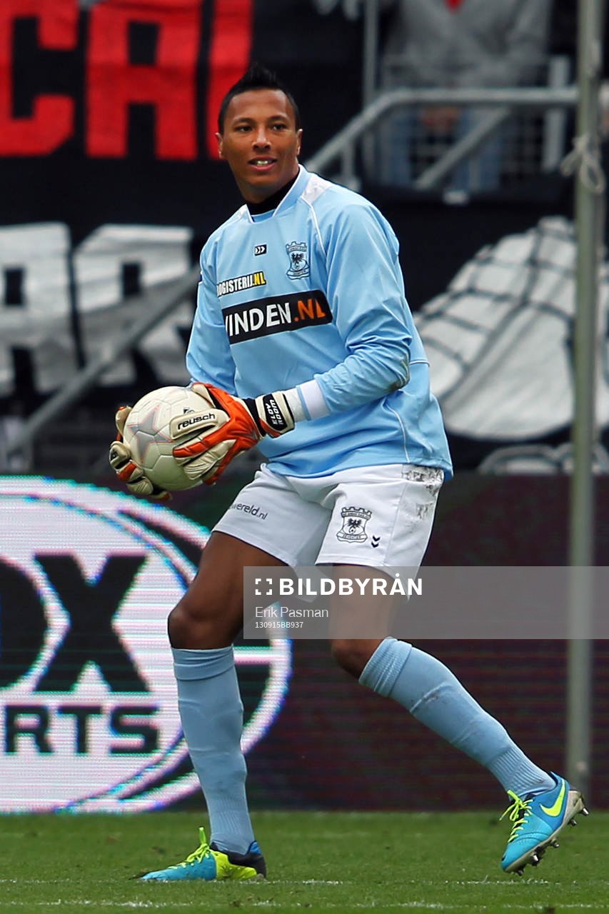  ALKMAAR - AZ - Go Ahead Eagles, Eredivisie, voetbal, seizoen 2013-2014, AFAS Stadion, 15-09-2013, GA Eagles-speler Eloy Room