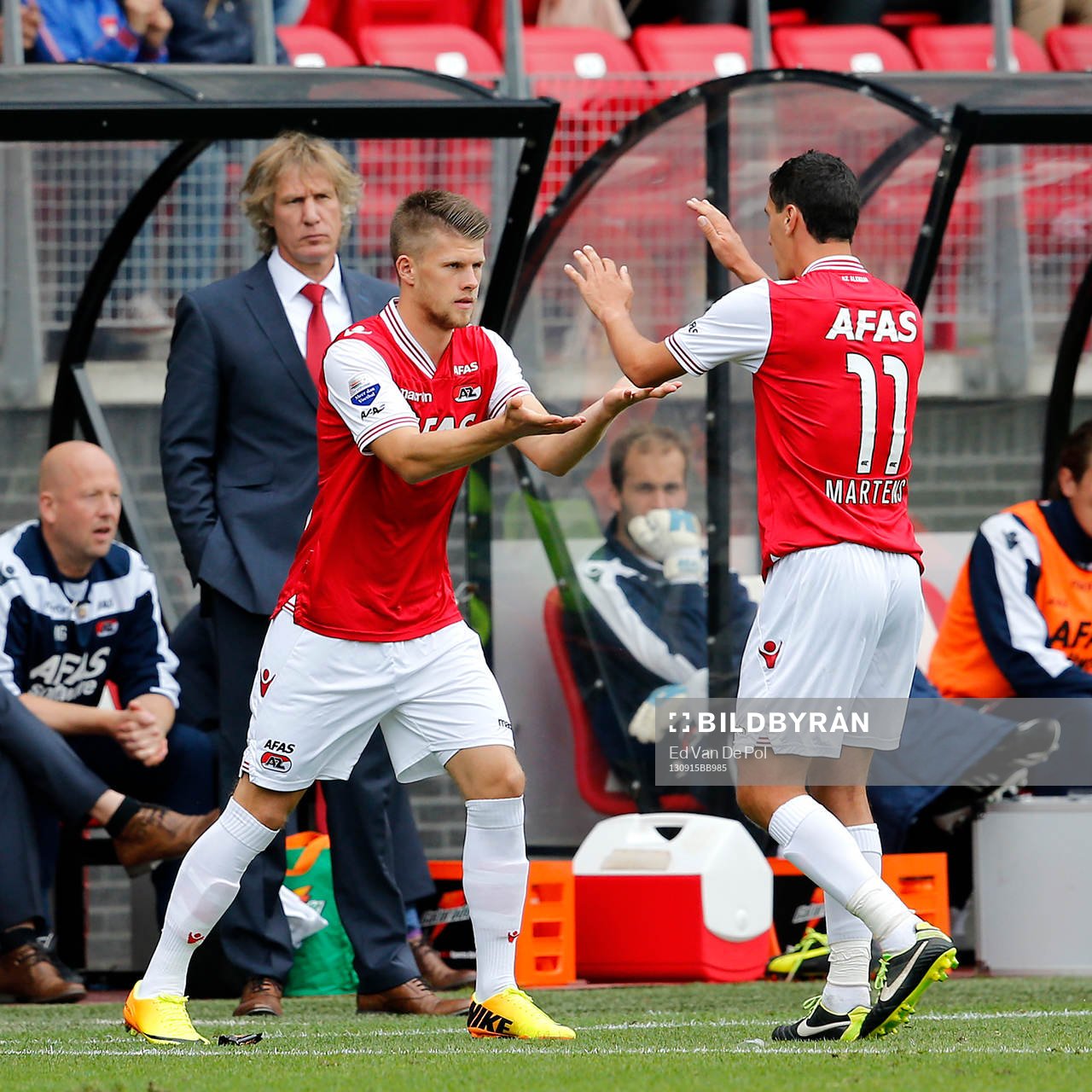 Alkmaar, 15-09-2013, eredivisie, AZ - Go Ahead Eagles, AFAS