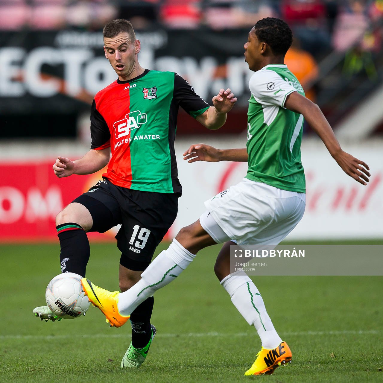 NIJMEGEN, NEC - Feyenoord, voetbal Eredivisie, seizoen