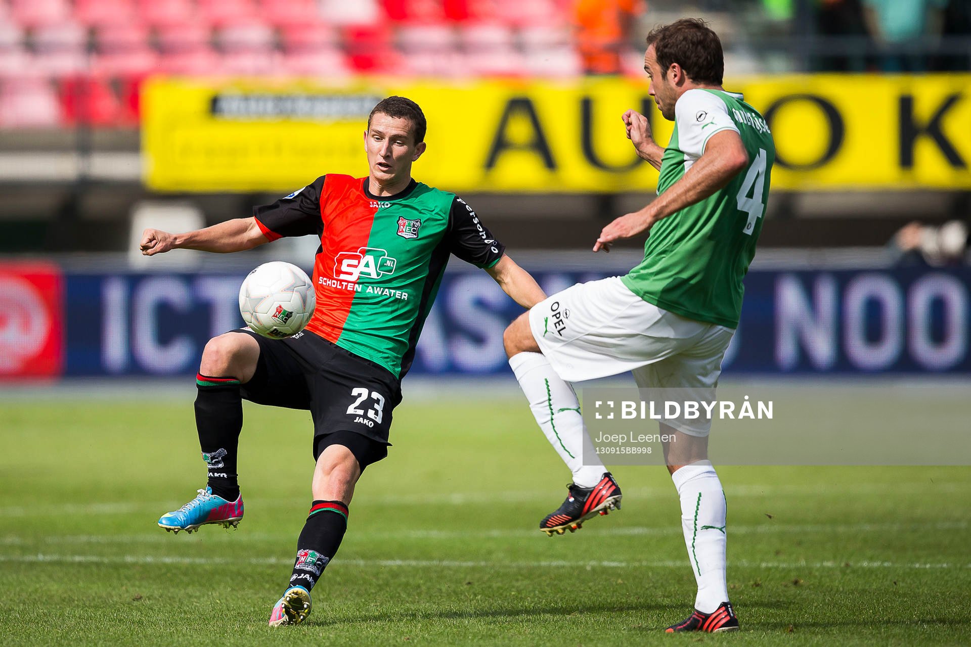 NIJMEGEN, NEC - Feyenoord, voetbal Eredivisie, seizoen