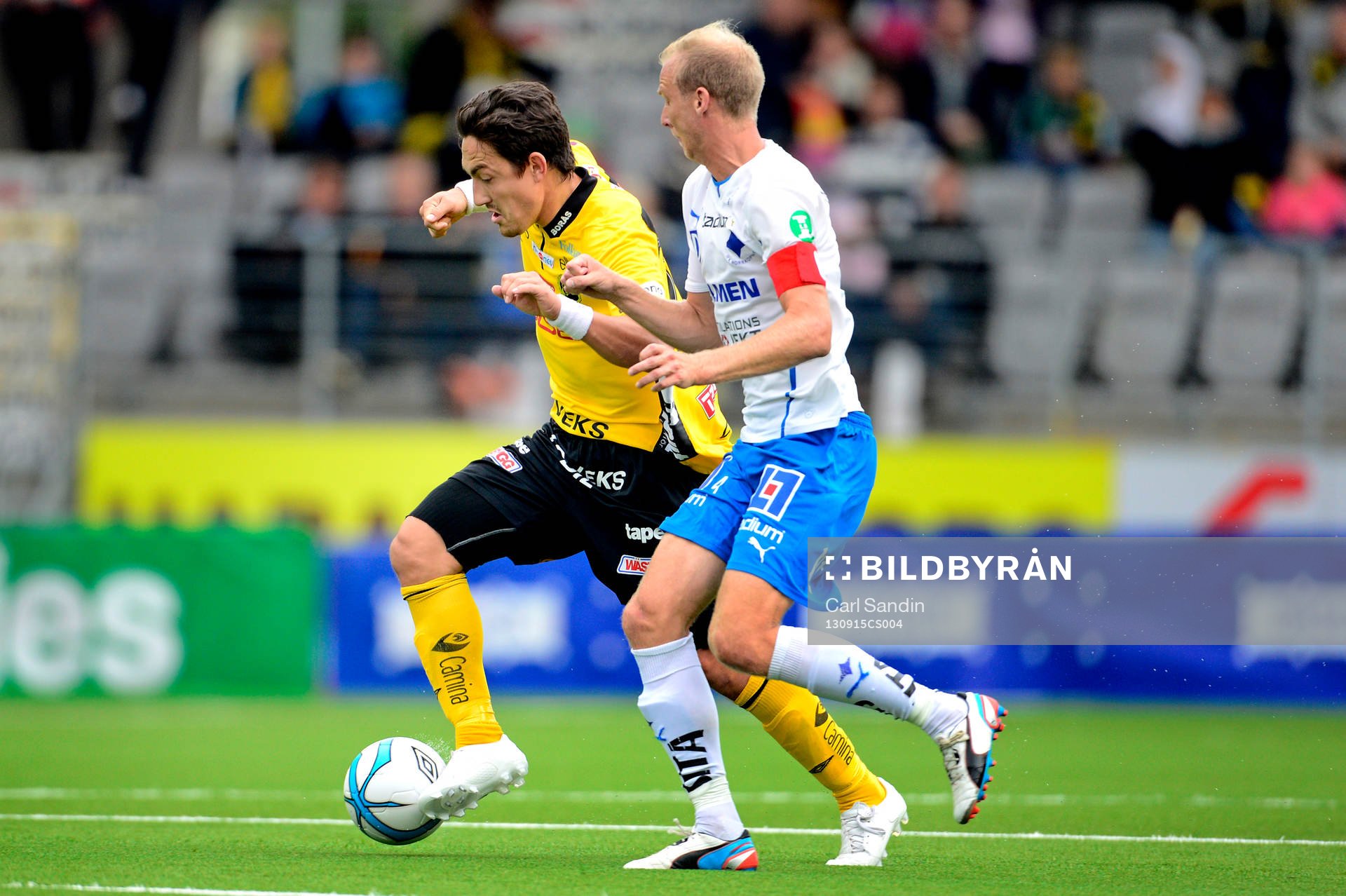 Elfsborgs Stefan Ishizaki och Norrköpings Andreas Johansson