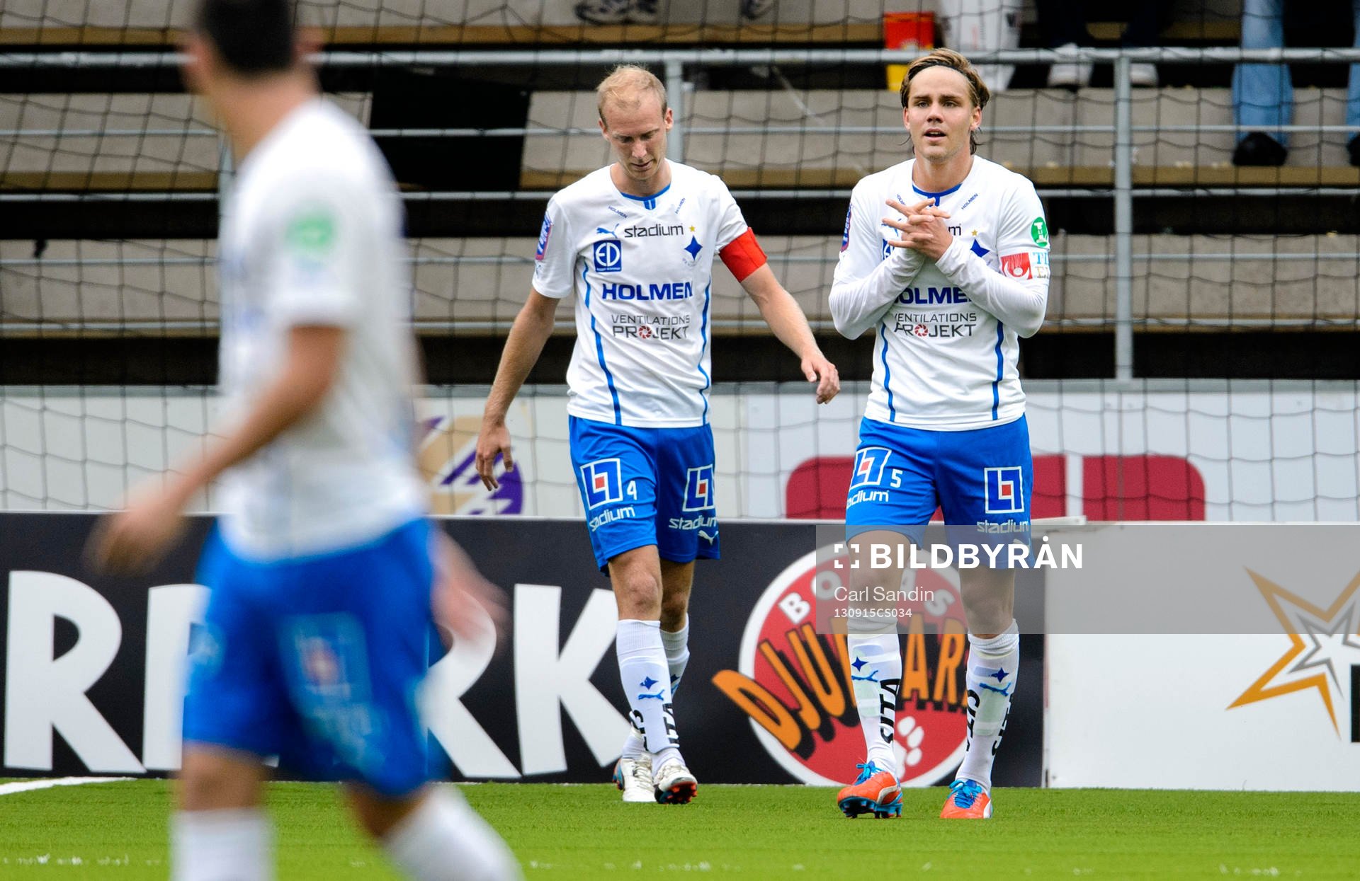Norrköpings Andreas Johansson och Christoffer Nyman deppar