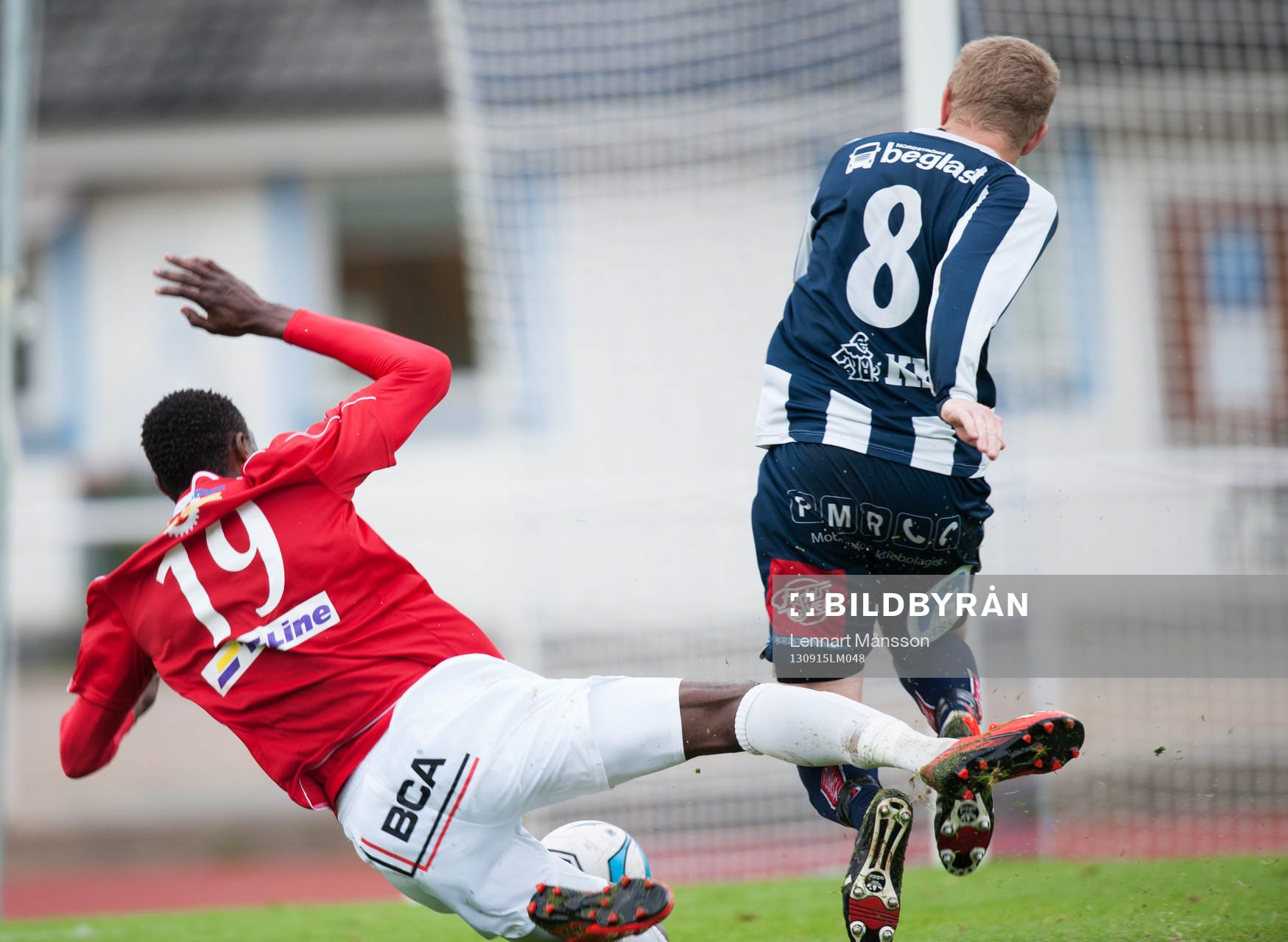 Henrik Fribrock, Kristianstad och Edward Ofere, Trelleborg