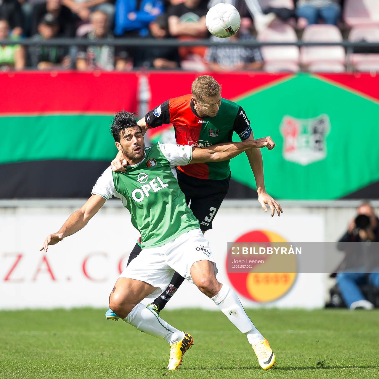 NIJMEGEN, NEC - Feyenoord, voetbal Eredivisie, seizoen