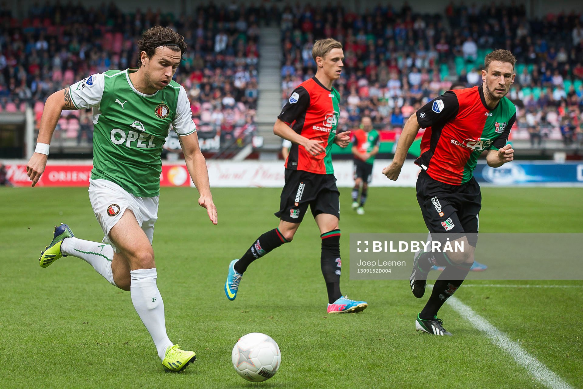 NIJMEGEN, NEC - Feyenoord, voetbal Eredivisie, seizoen