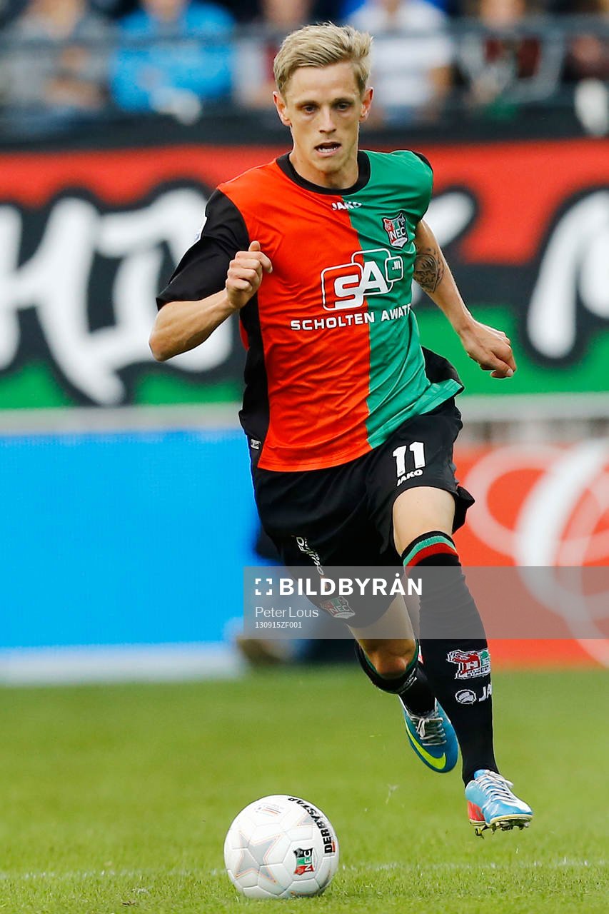 NIJMEGEN - NEC - Feyenoord 3-3,  Voetbal Ere Divisie ,