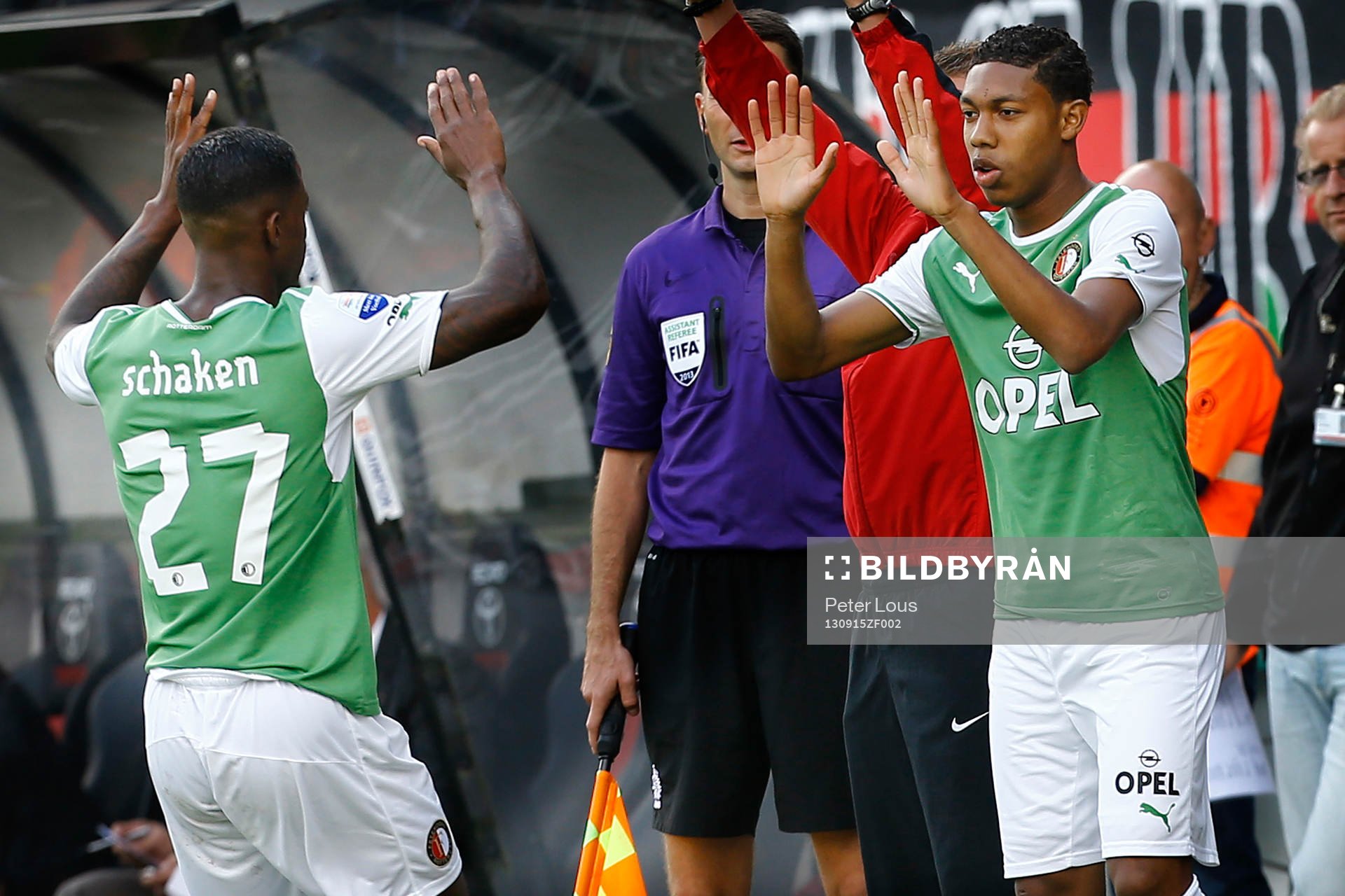 NIJMEGEN - NEC - Feyenoord 3-3,  Voetbal Ere Divisie ,