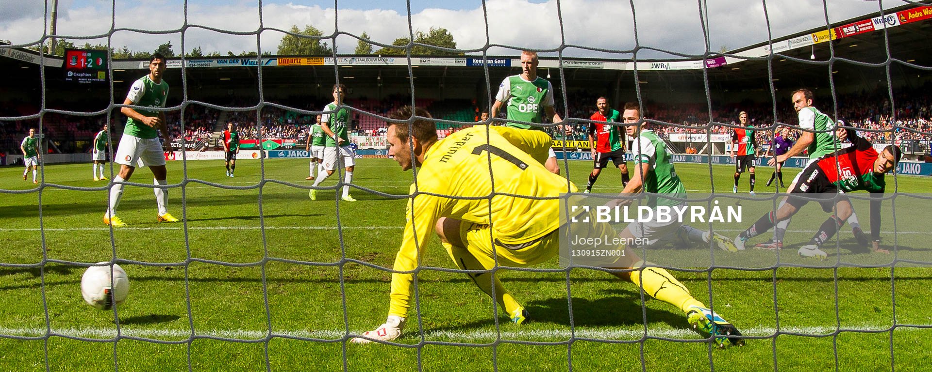 NIJMEGEN, NEC - Feyenoord, voetbal Eredivisie, seizoen