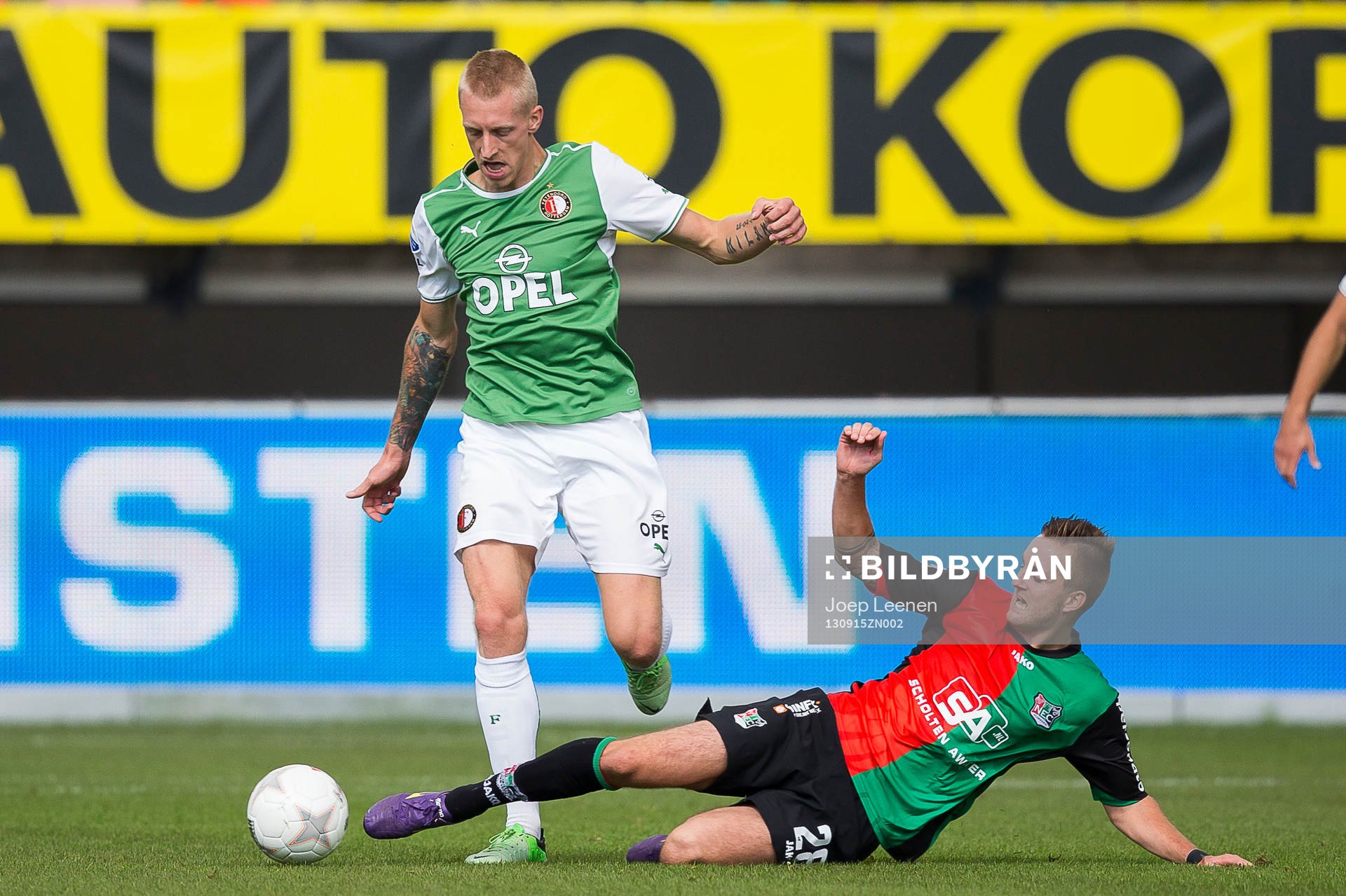 NIJMEGEN, NEC - Feyenoord, voetbal Eredivisie, seizoen