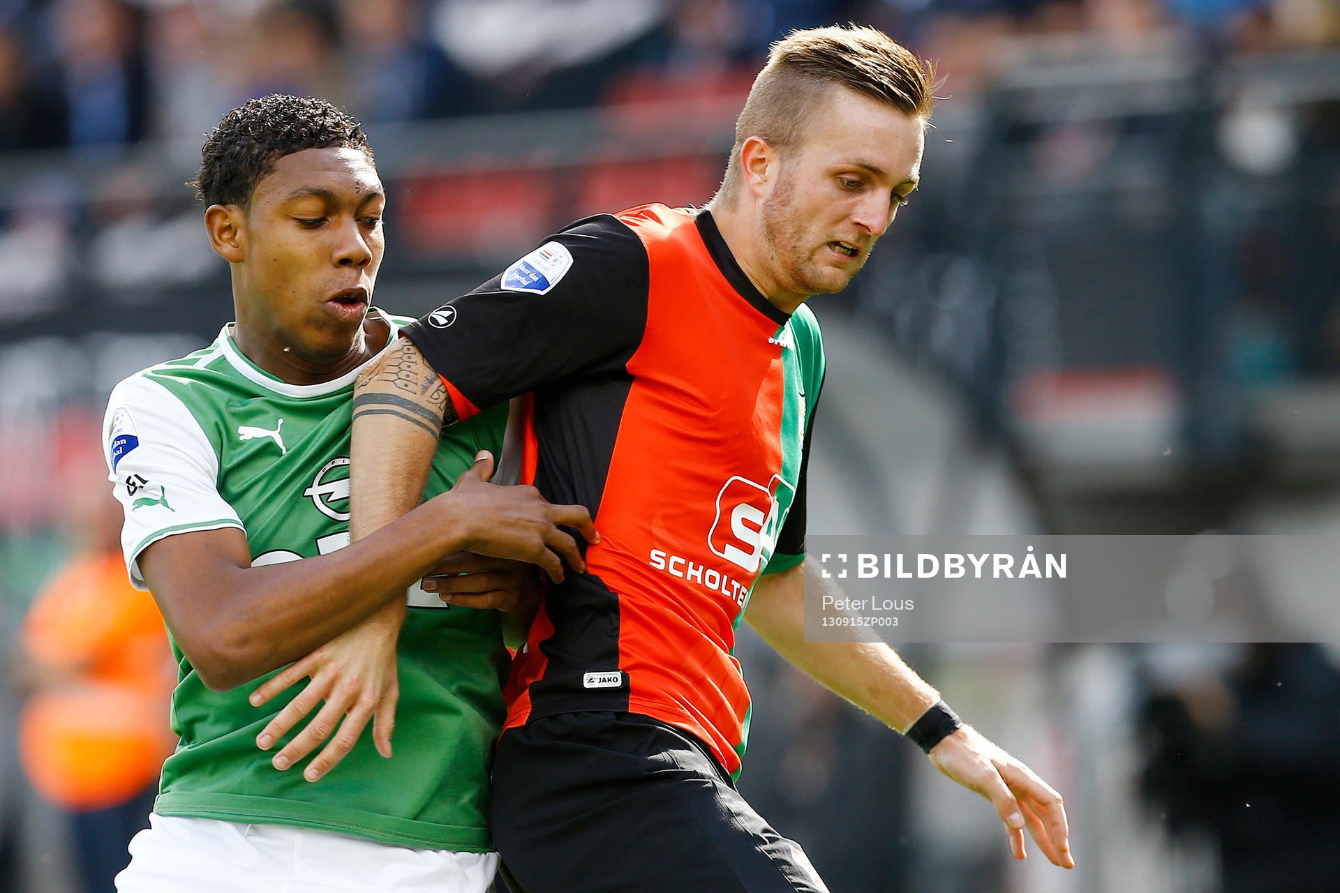 NIJMEGEN - NEC - Feyenoord 3-3,  Voetbal Ere Divisie ,