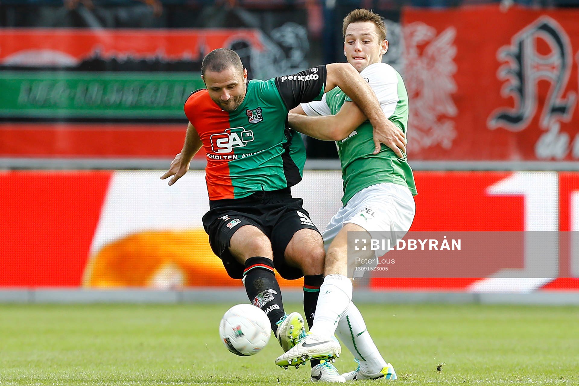 NIJMEGEN - NEC - Feyenoord 3-3,  Voetbal Ere Divisie ,