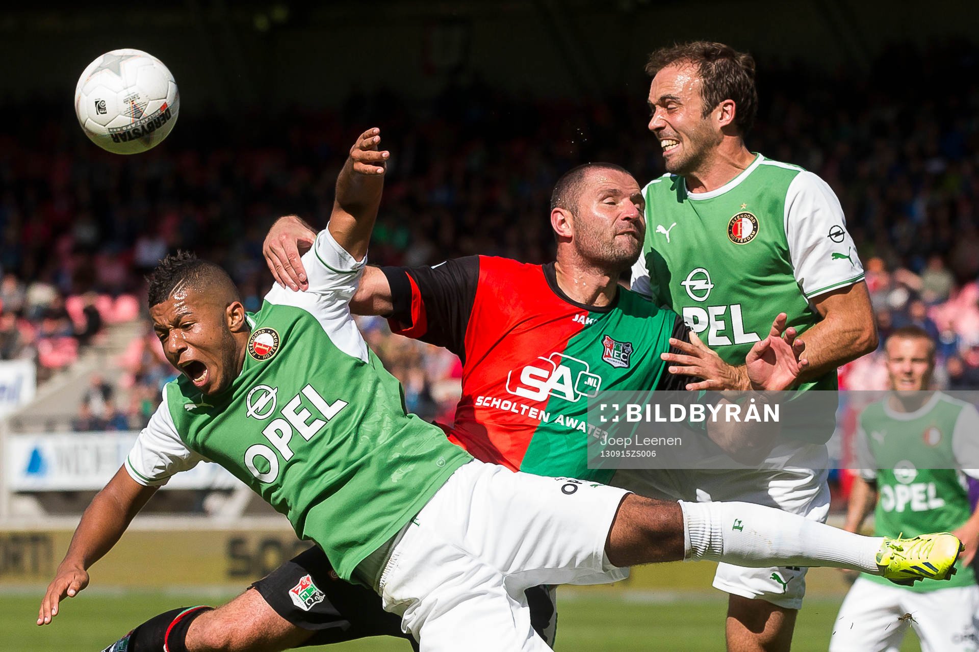 NIJMEGEN, NEC - Feyenoord, voetbal Eredivisie, seizoen