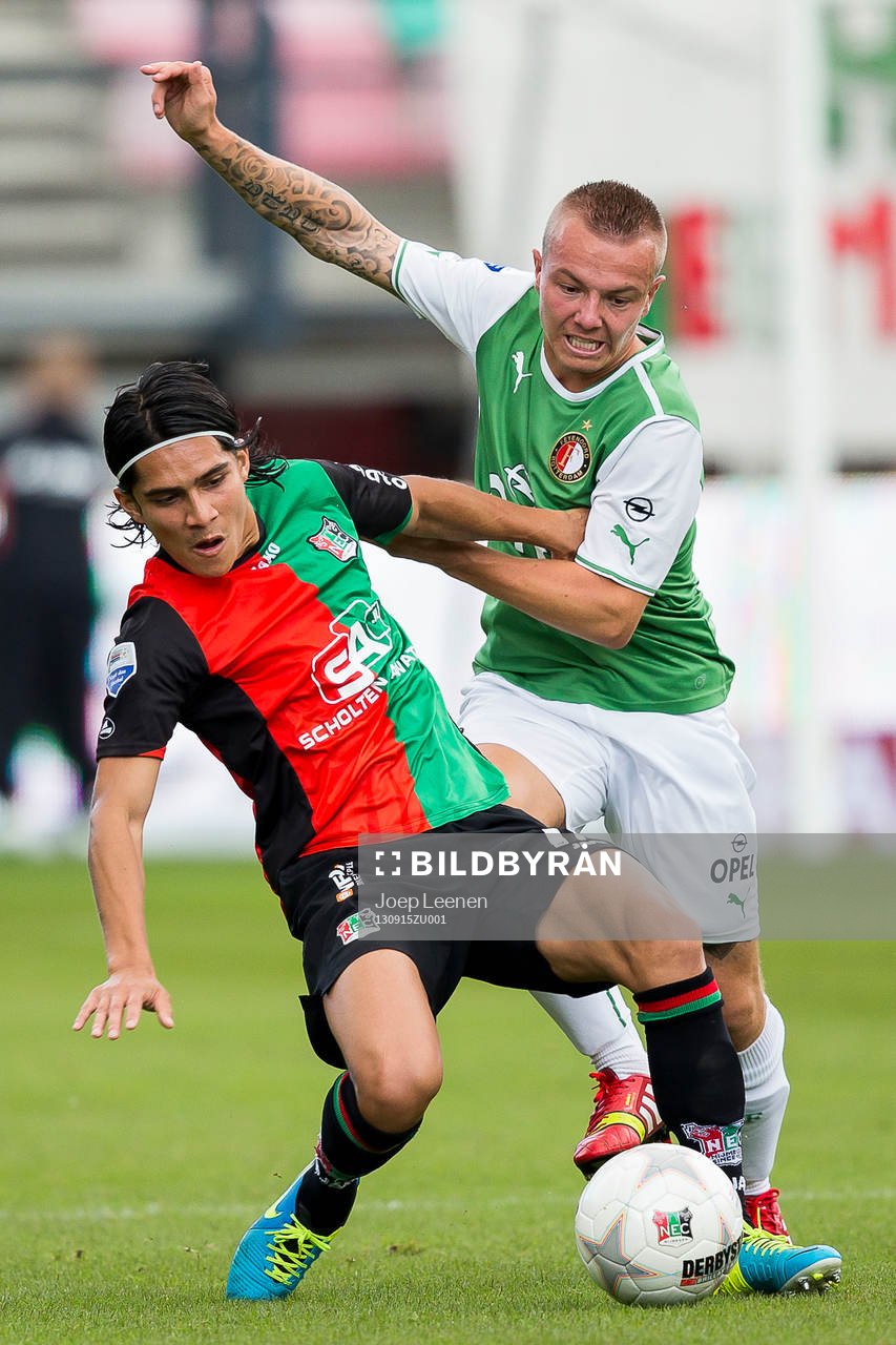 NIJMEGEN, NEC - Feyenoord, voetbal Eredivisie, seizoen