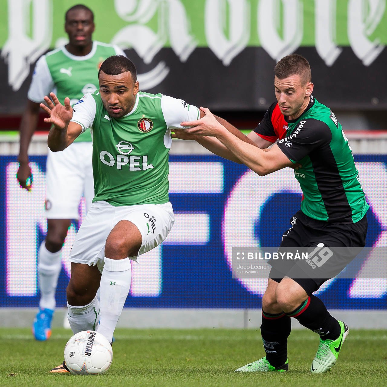 NIJMEGEN, NEC - Feyenoord, voetbal Eredivisie, seizoen