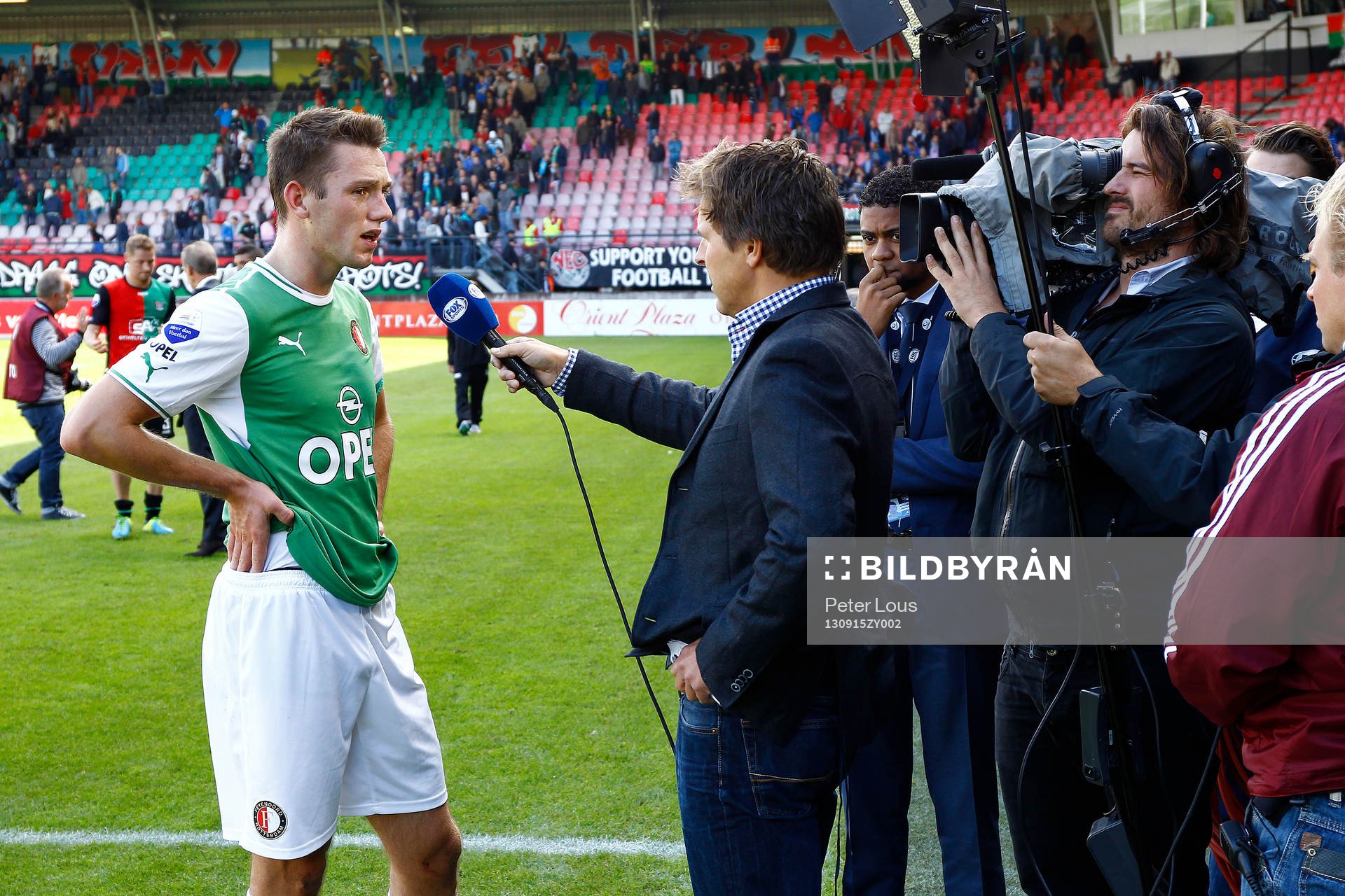 NIJMEGEN - NEC - Feyenoord 3-3,  Voetbal Ere Divisie ,