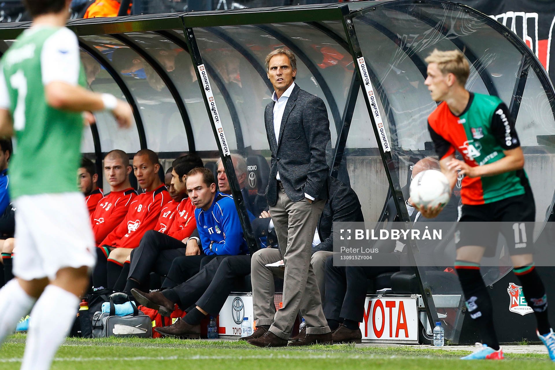 NIJMEGEN - NEC - Feyenoord 3-3,  Voetbal Ere Divisie ,