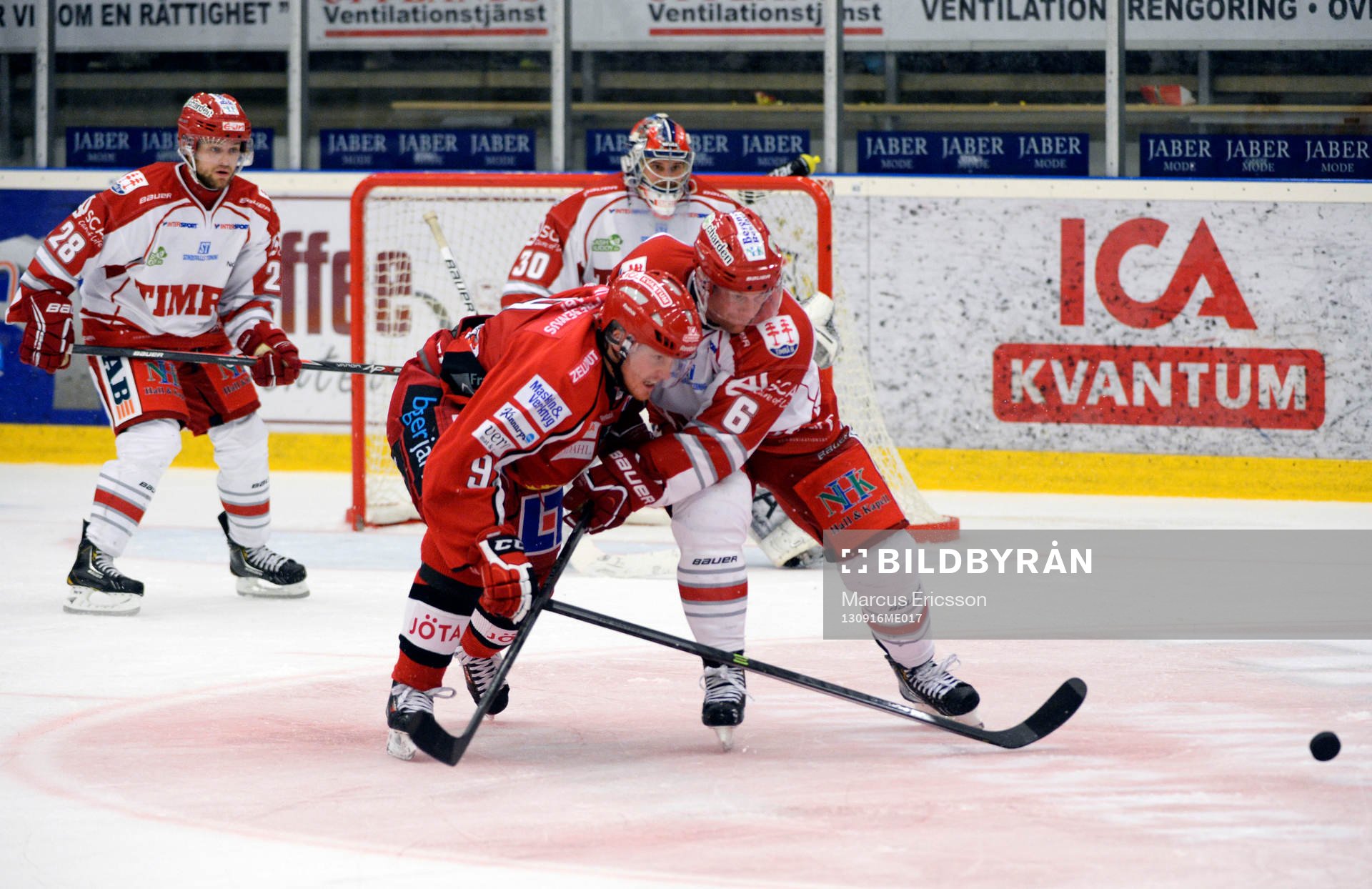 Timrås Robin Persson och Almtunas Emil Sandin