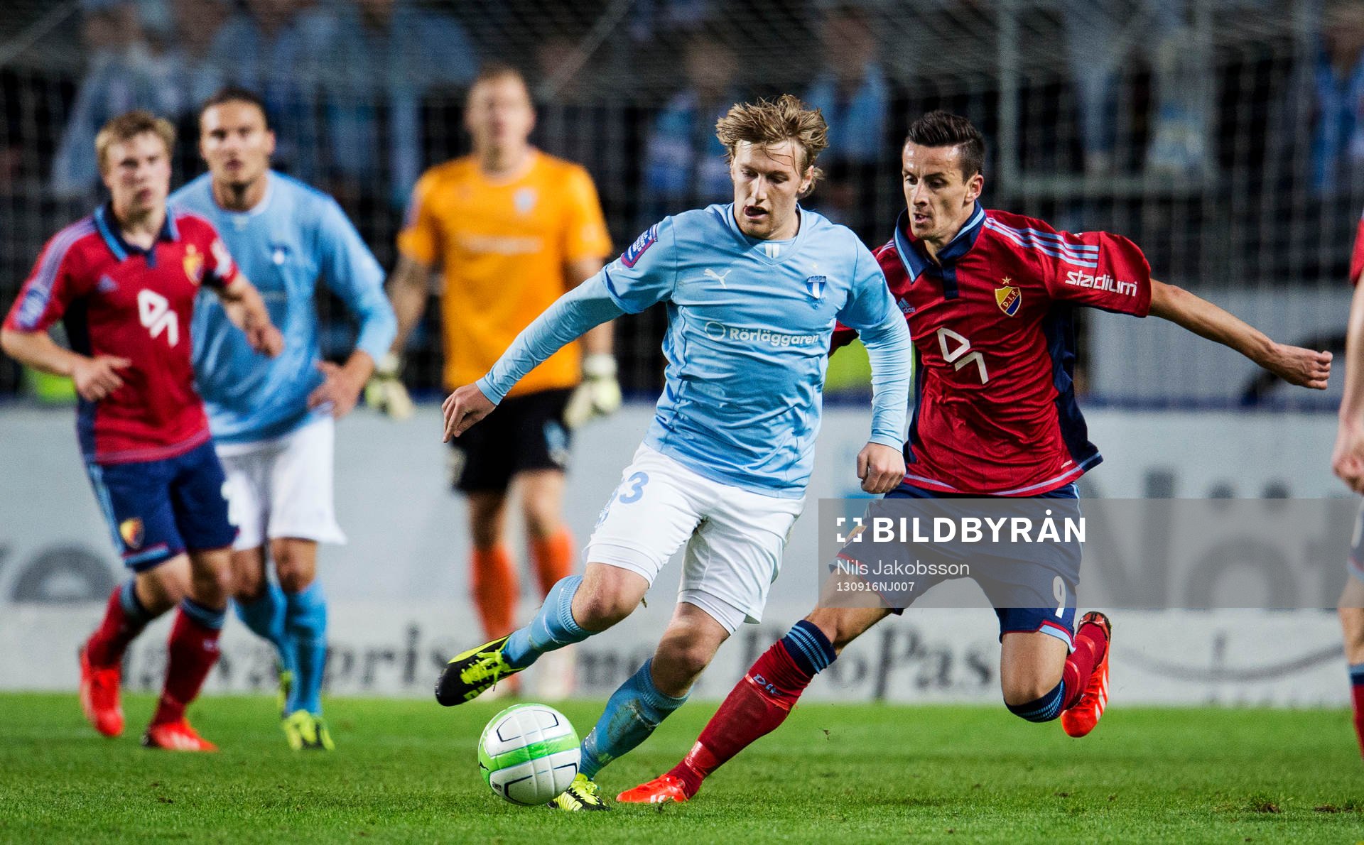 Malmös Emil Forsberg och Djurgårdens Haris Radetinac