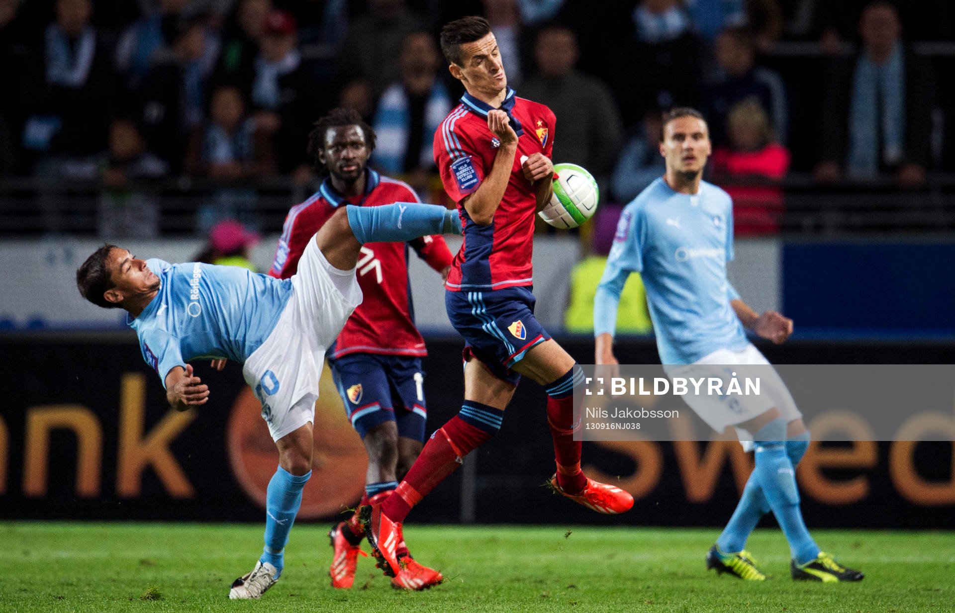 Malmös Ricardo Ferreira sparkar lite på Djurgårdens