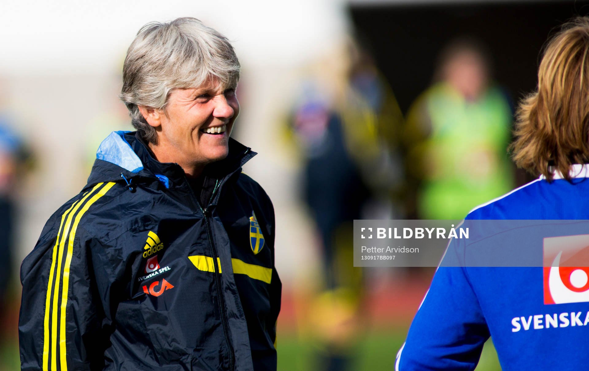 Förbundskapten Pia Sundhage