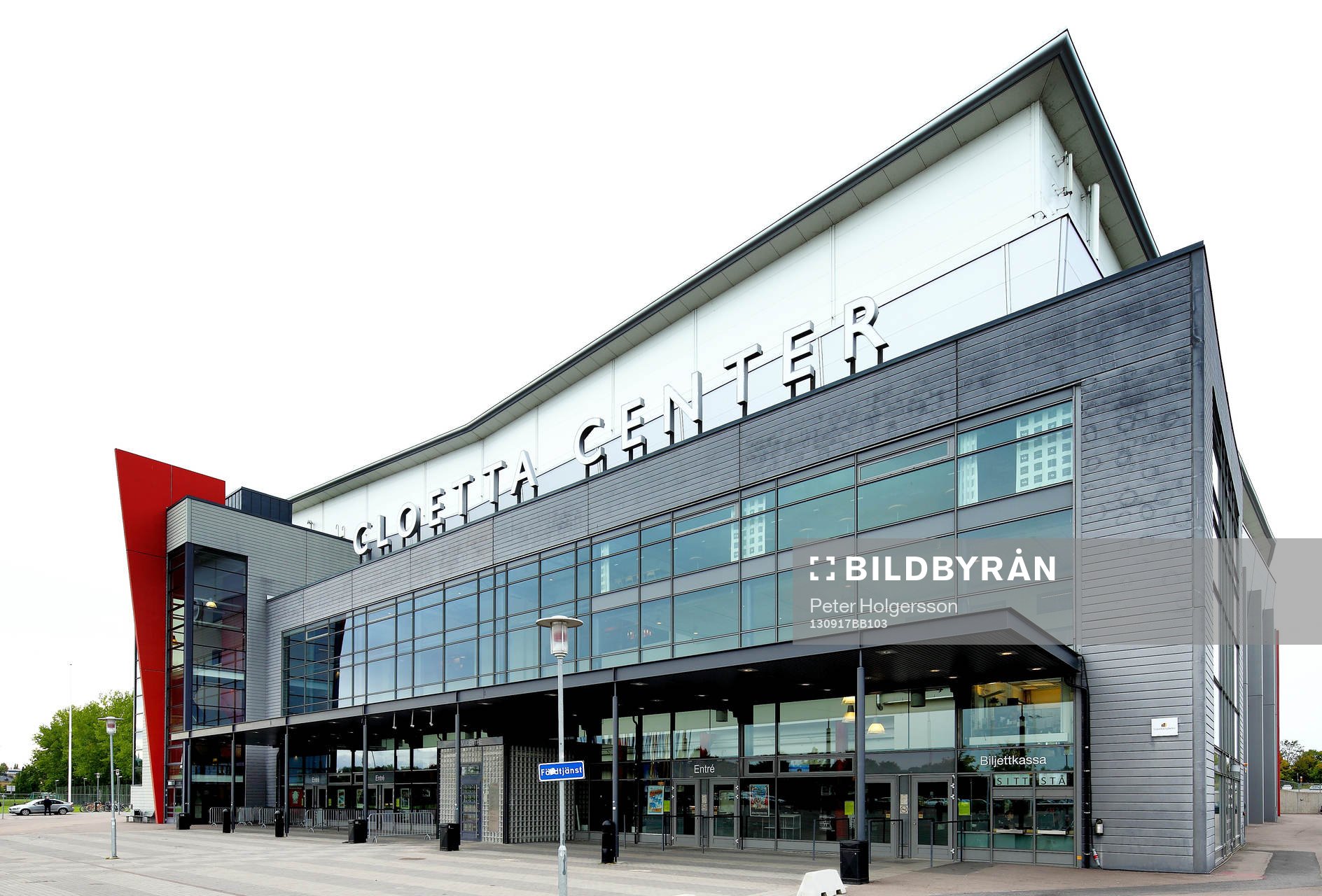 Linköpings hemmaarena Cloetta Center i matchen mellan