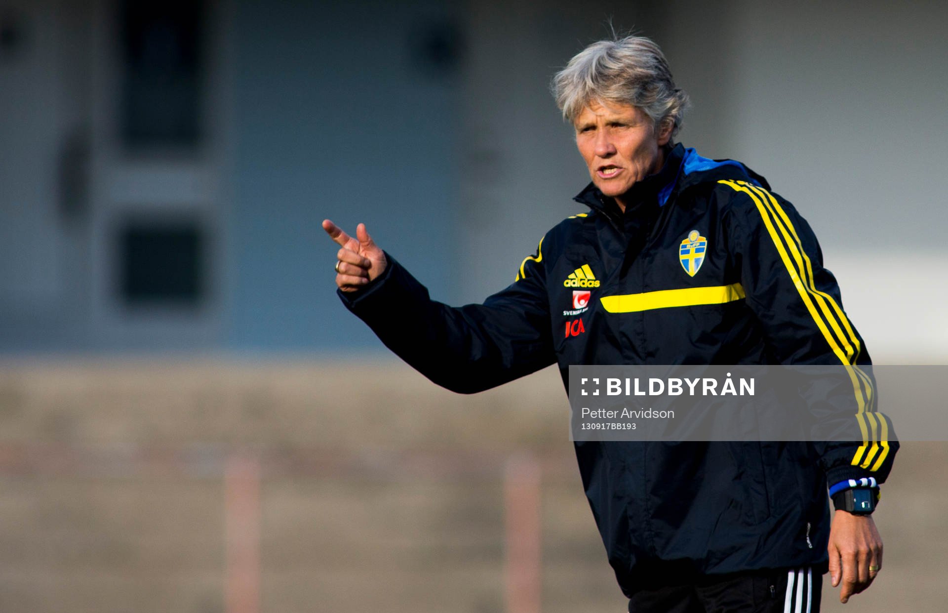 Förbundskapten Pia Sundhage