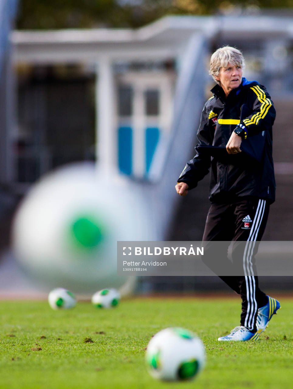 Förbundskapten Pia Sundhage