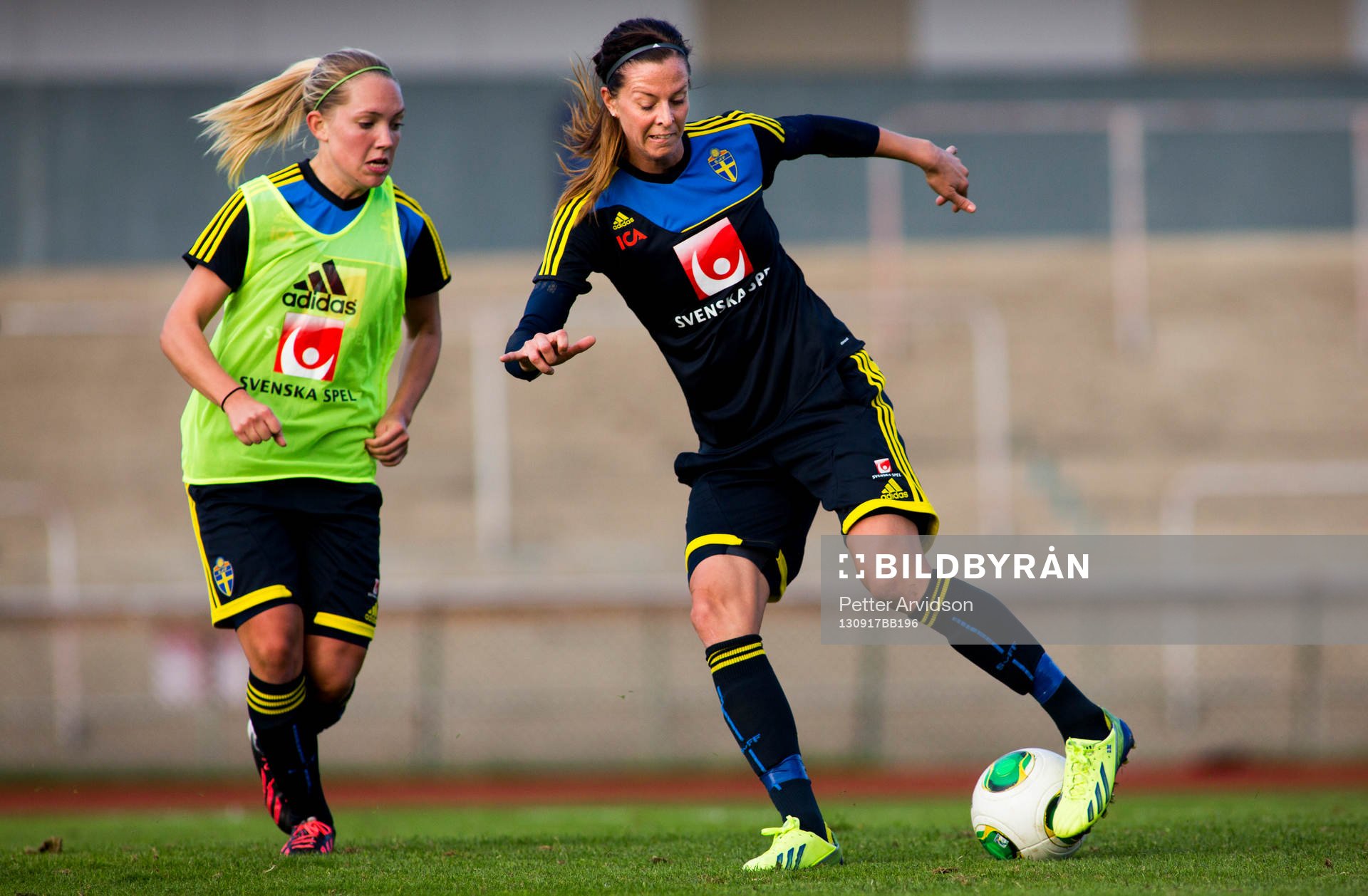 Lotta Schelin och Elin Rubensson