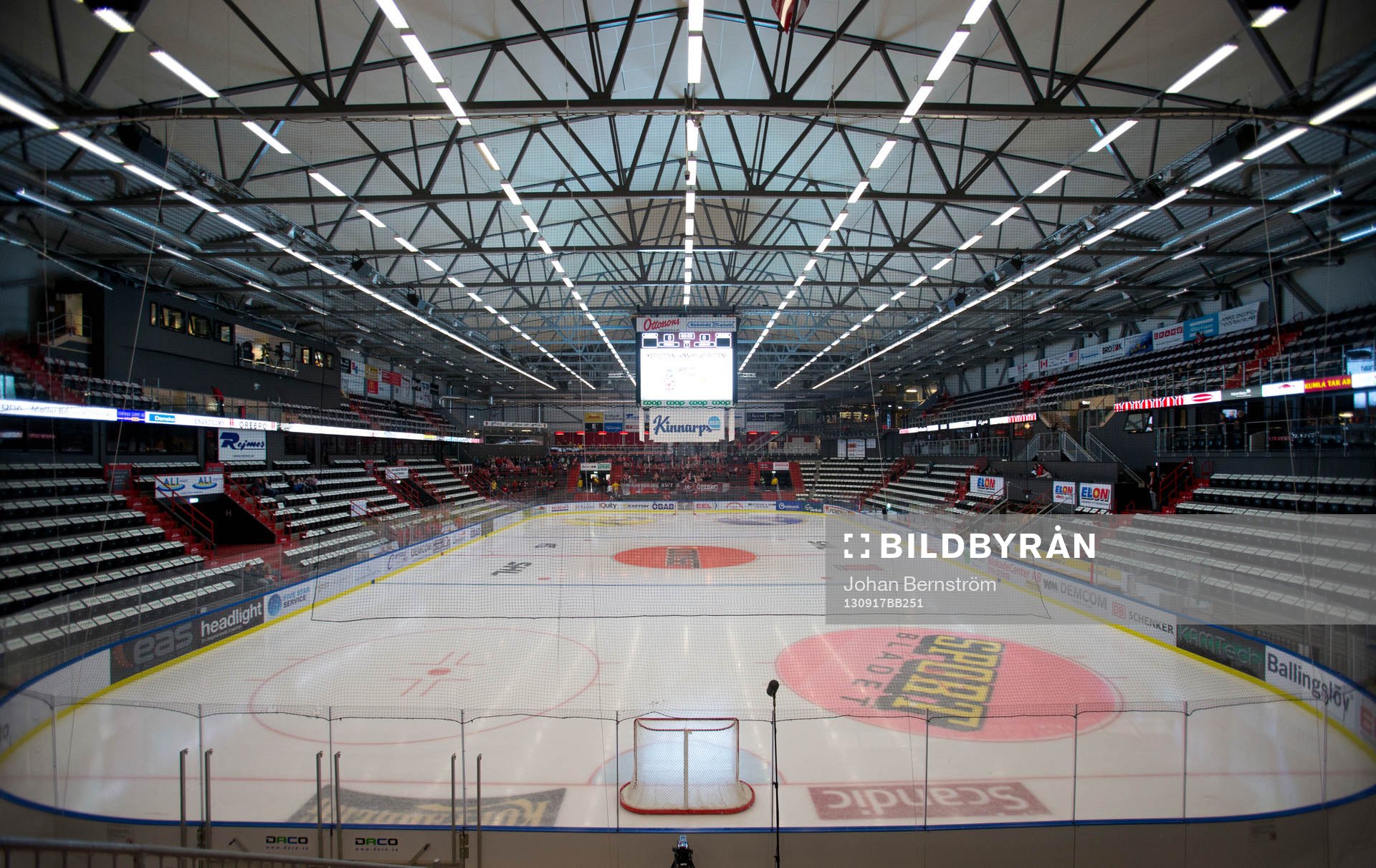 Behrn Arena Interiör i SHL mellan Örebro och Leksand