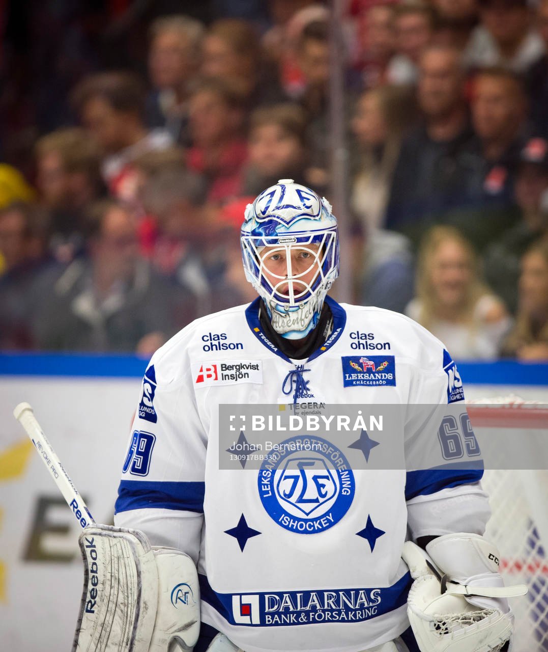 Oscar Alsenfelt målvakt Leksand i SHL mellan Örebro och