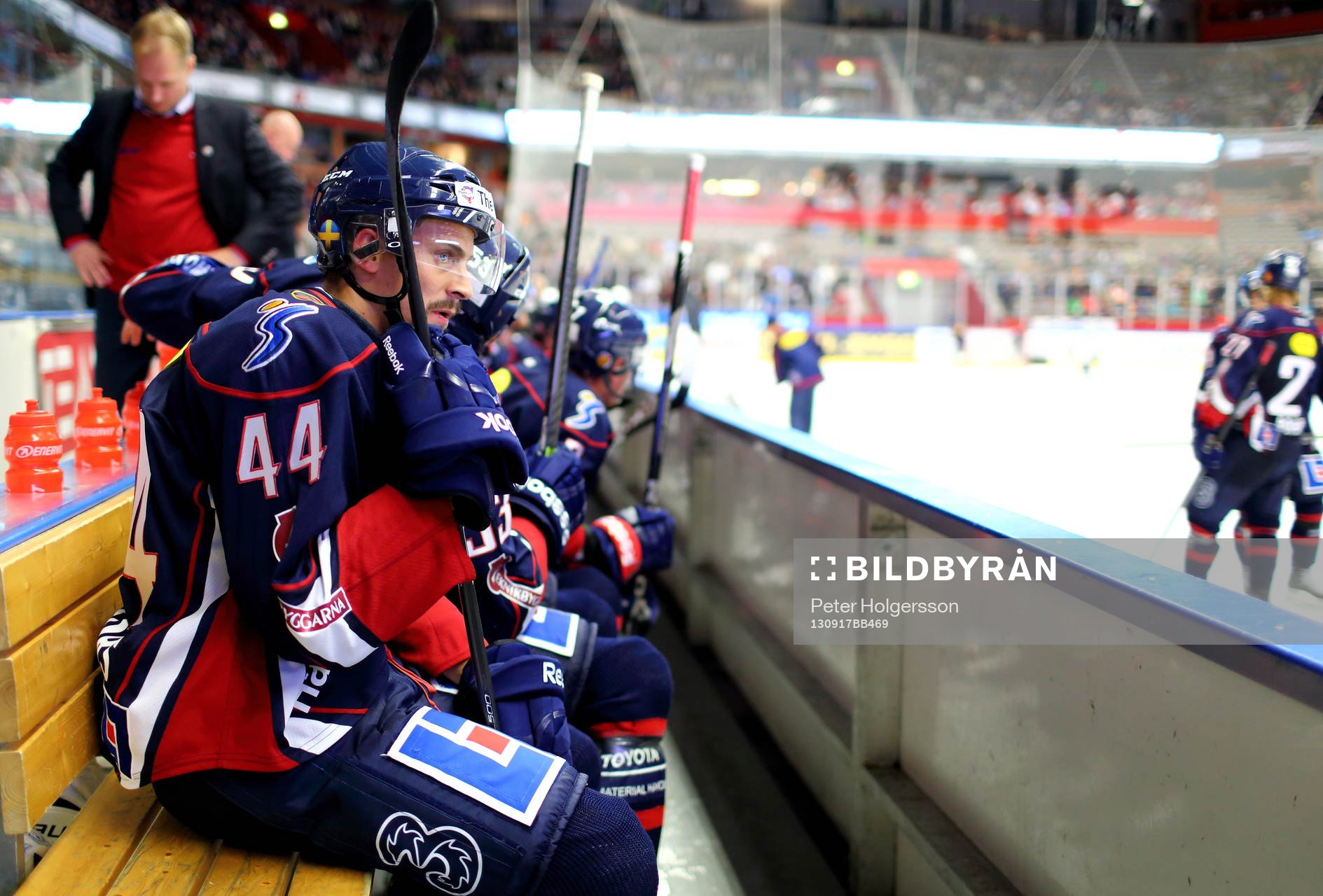 Linköpings Daniel Grillfors i matchen mellan Linköping