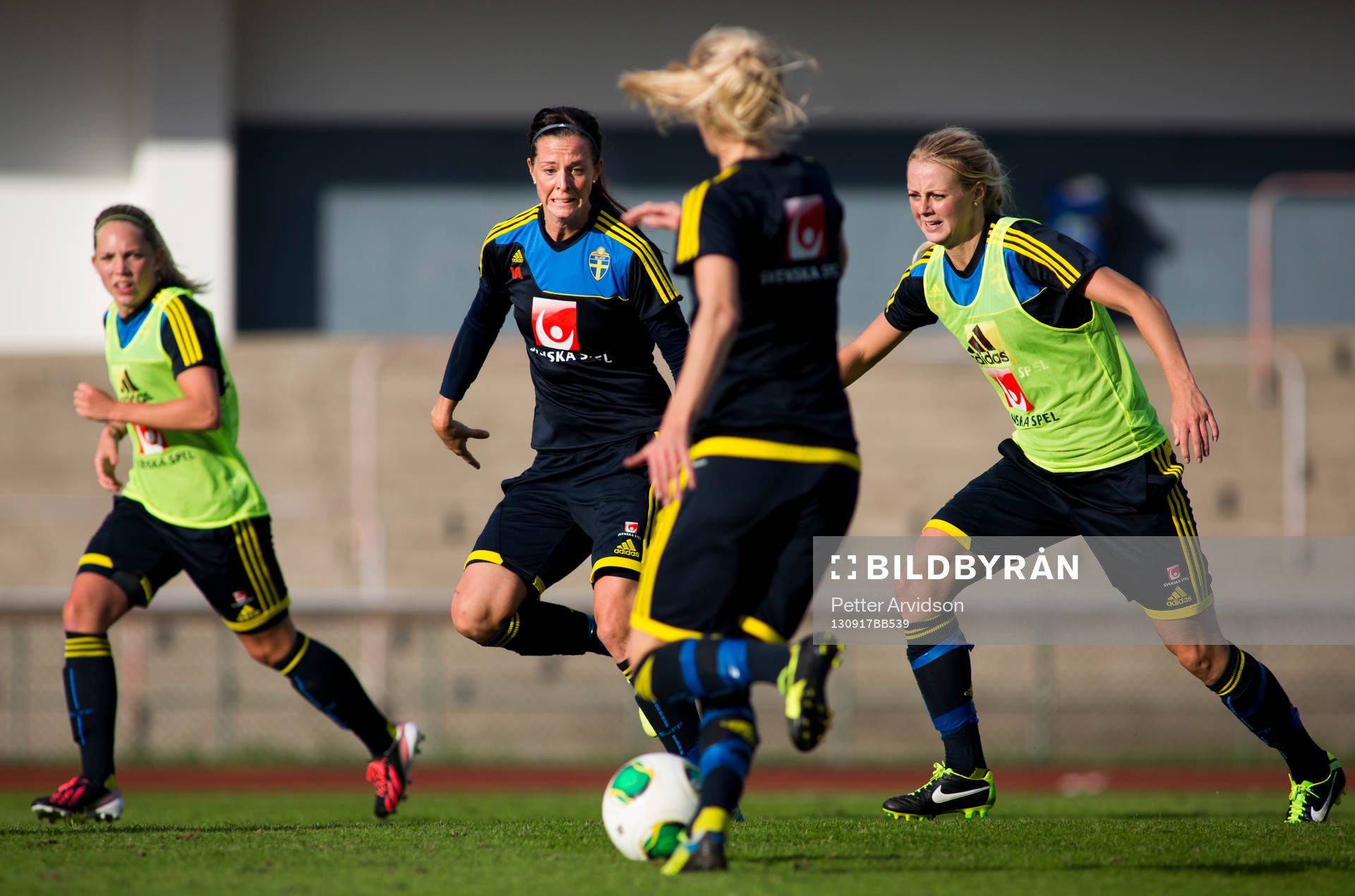 Lotta Schelin, Amanda Ilestedt och Elin Rubensson