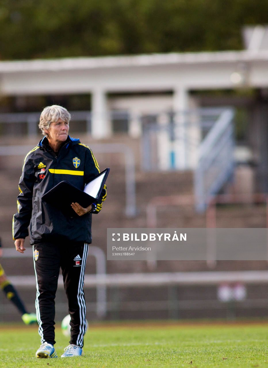Förbundskapten Pia Sundhage