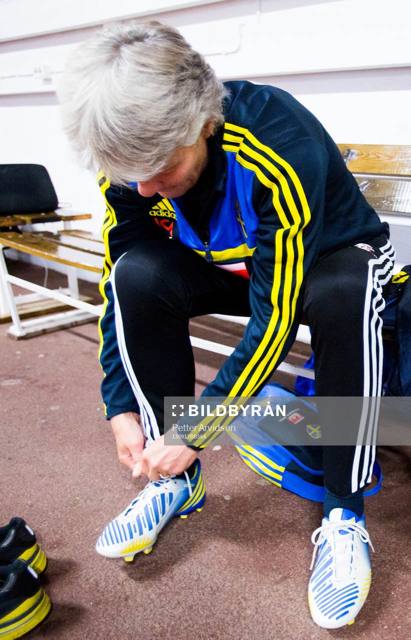 Förbundskapten Pia Sundhage