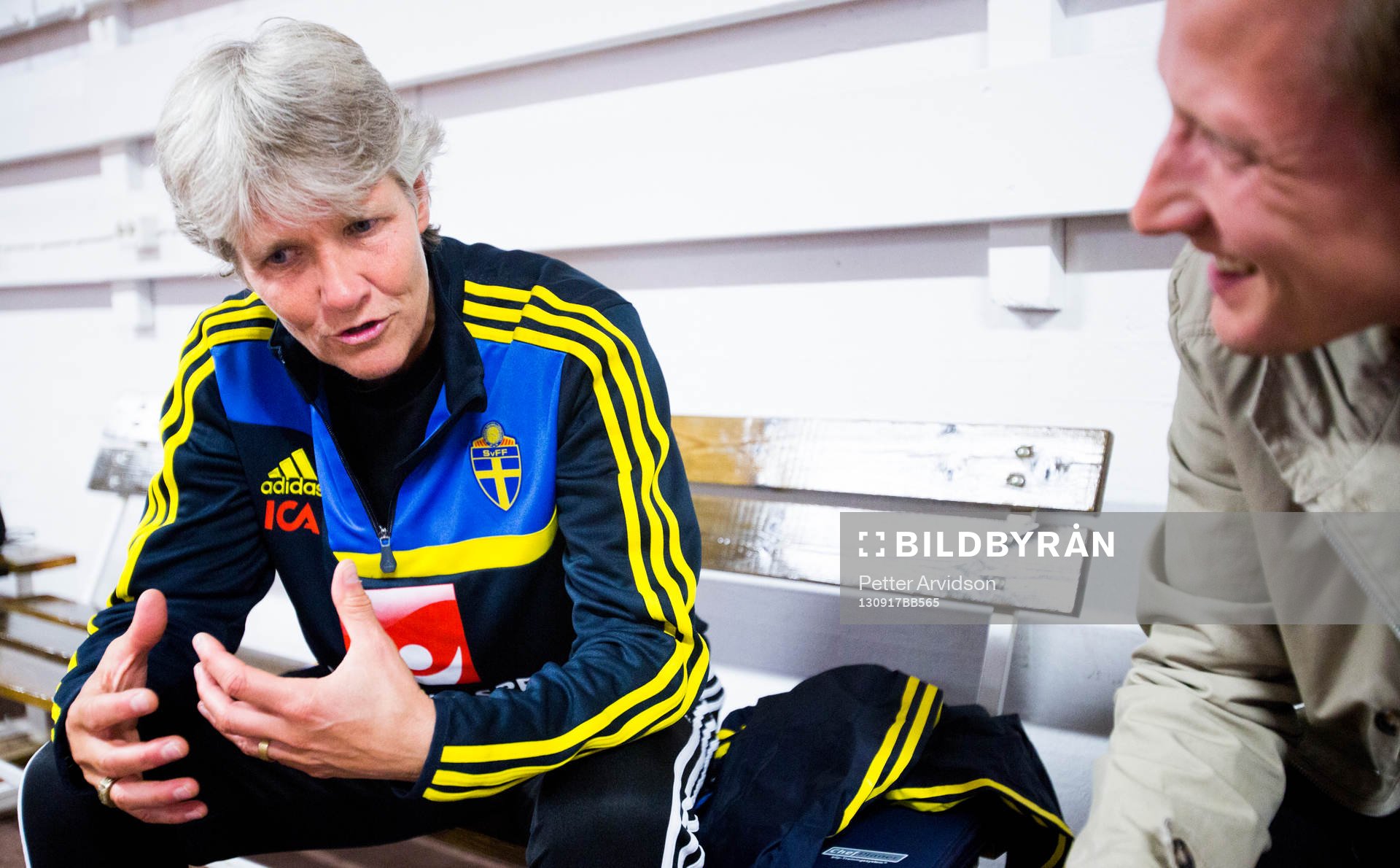 Förbundskapten Pia Sundhage