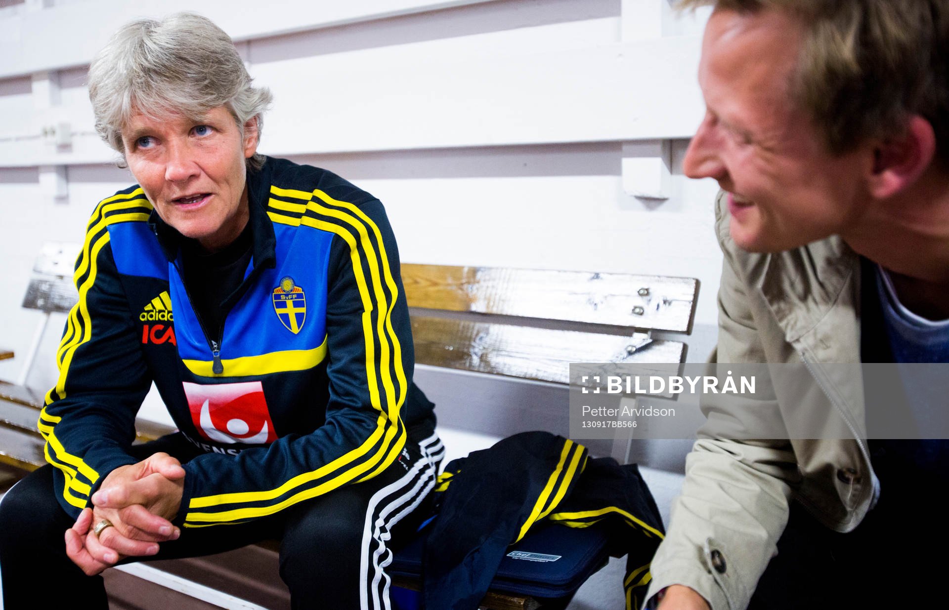 Förbundskapten Pia Sundhage