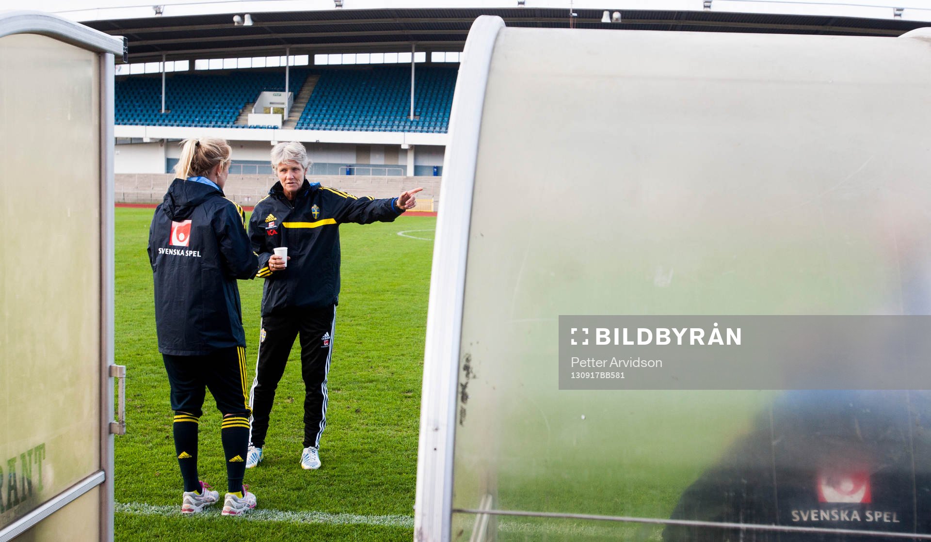 Förbundskapten Pia Sundhage