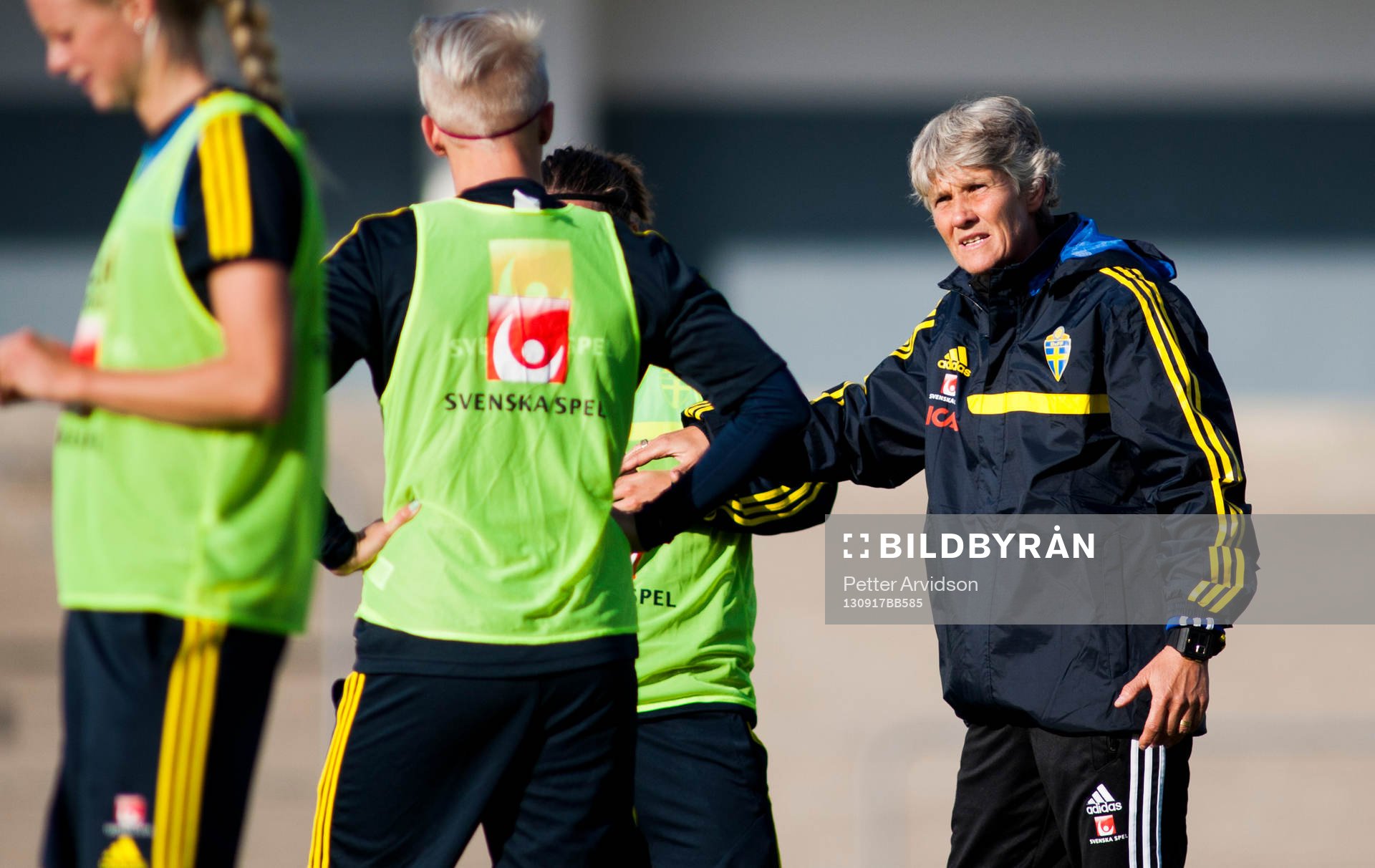 Förbundskapten Pia Sundhage