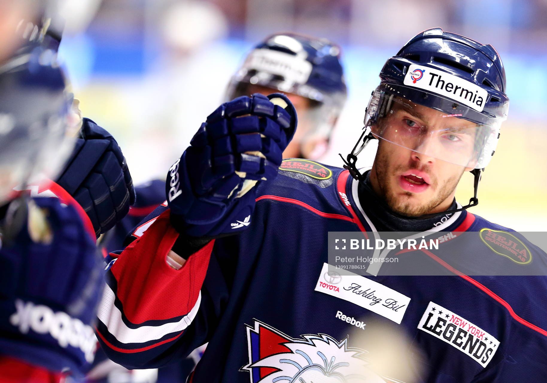Linköpings Mattias Sjögren i matchen mellan Linköping