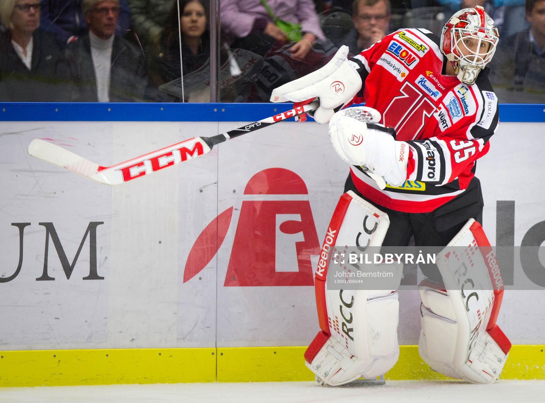 Tim Sandberg, målvakt i SHL mellan Örebro och Leksand