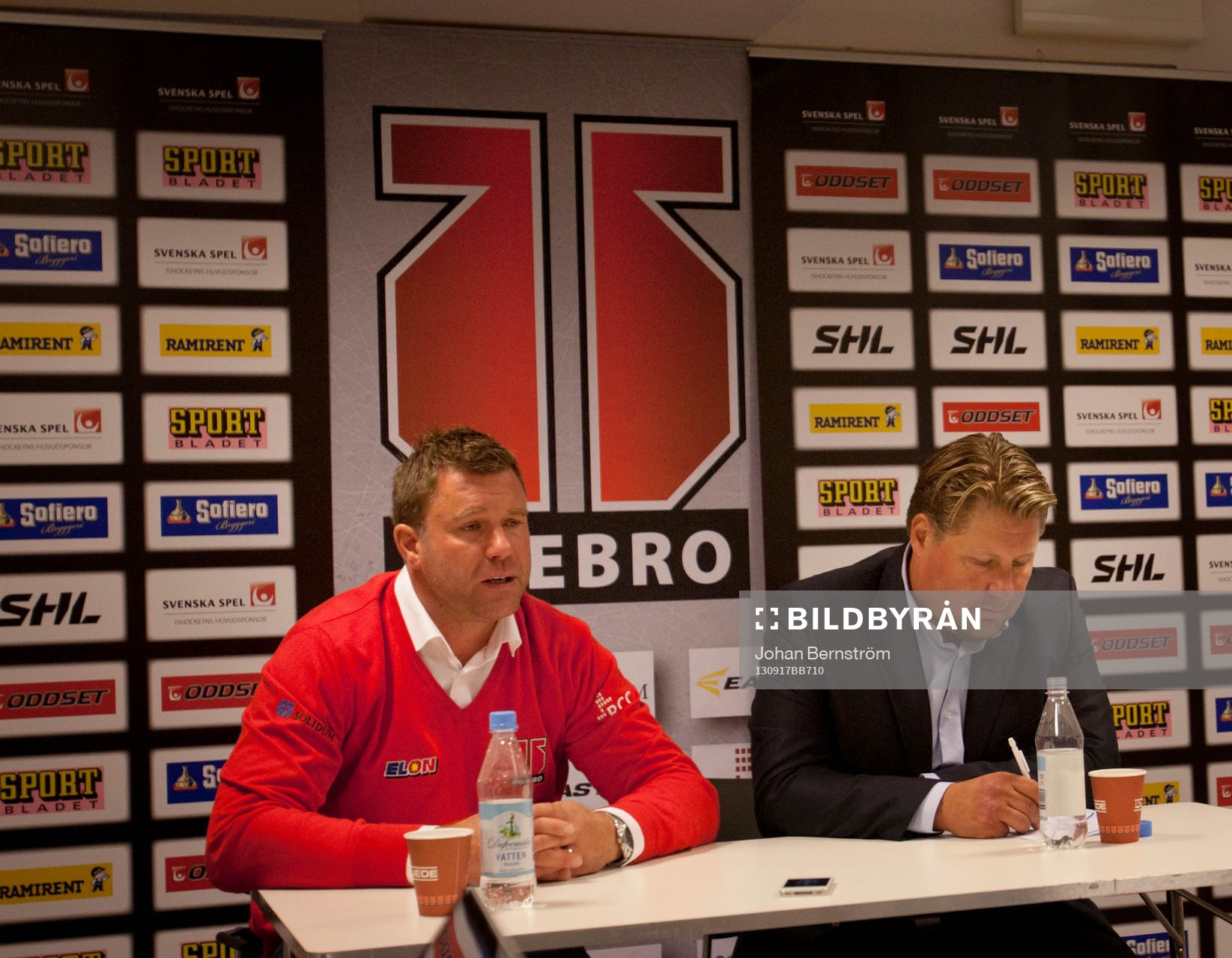 Patrik Ross, tränare och Huvudtränare Andreas Appelgren