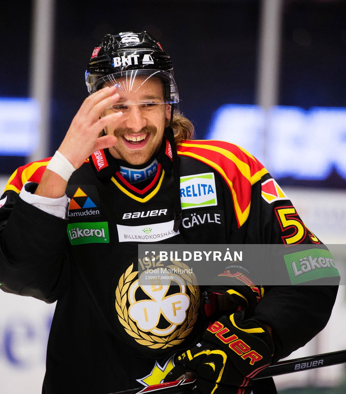 Brynäs Andreas Thuresson ler