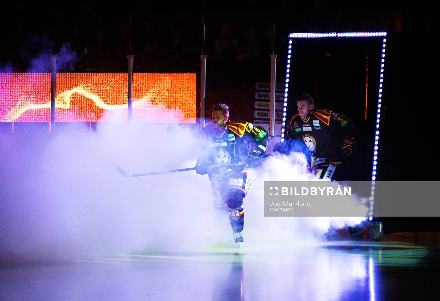Brynäs Petteri Nokelainen och Jonas Nordqvist åker in och