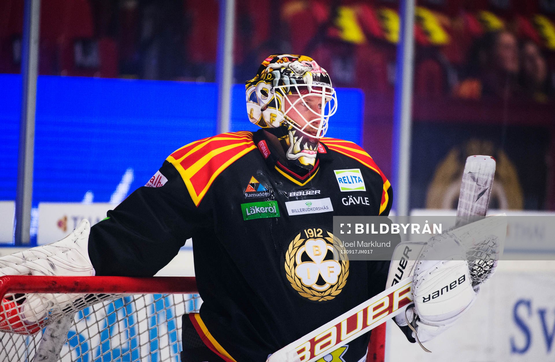 Brynäs målvakt Johan Holmqvist