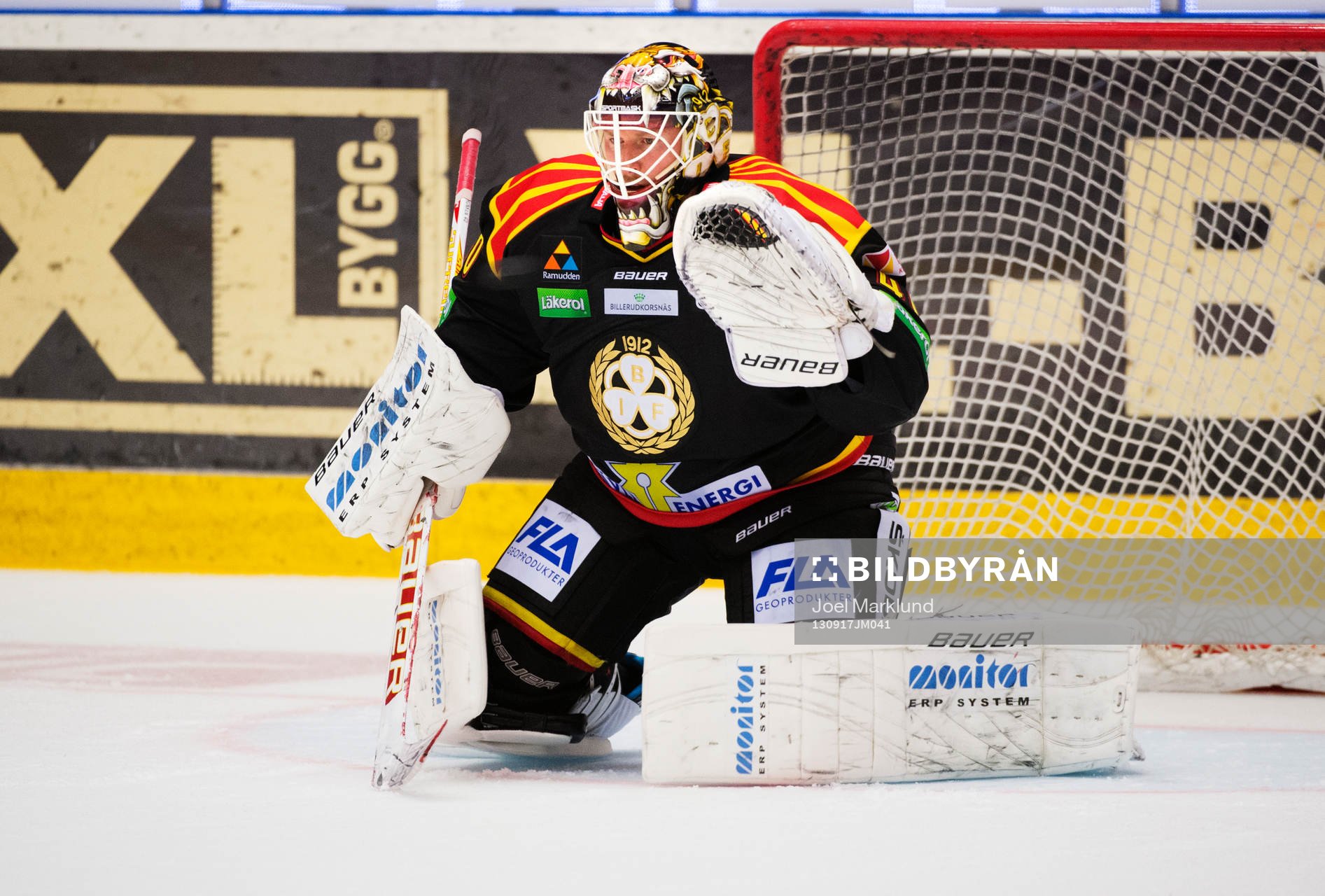 Brynäs målvakt Johan Holmqvist
