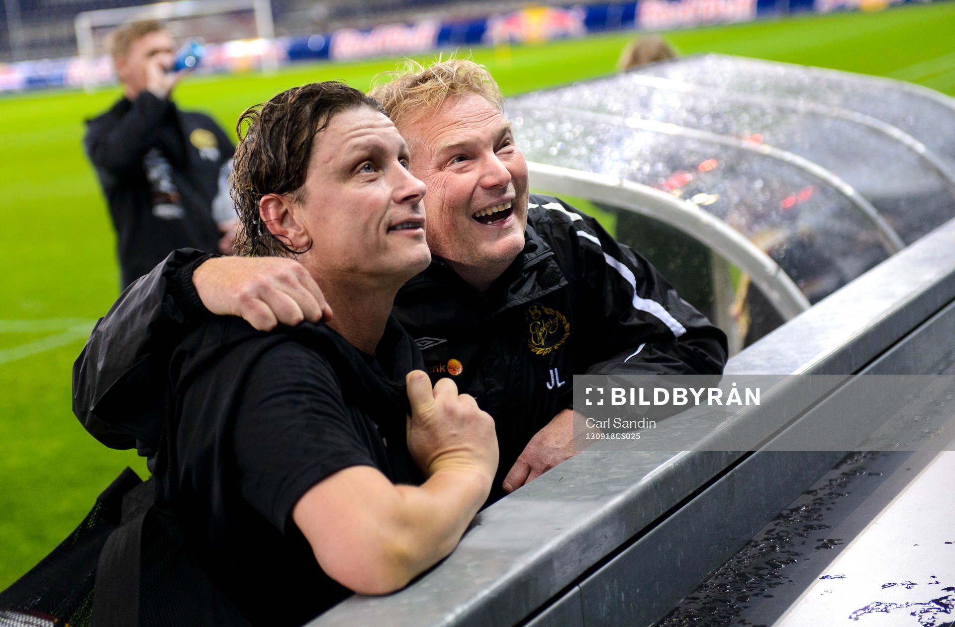Elfsborgs klubbchef Stefan Andreasson och tränare Jörgen