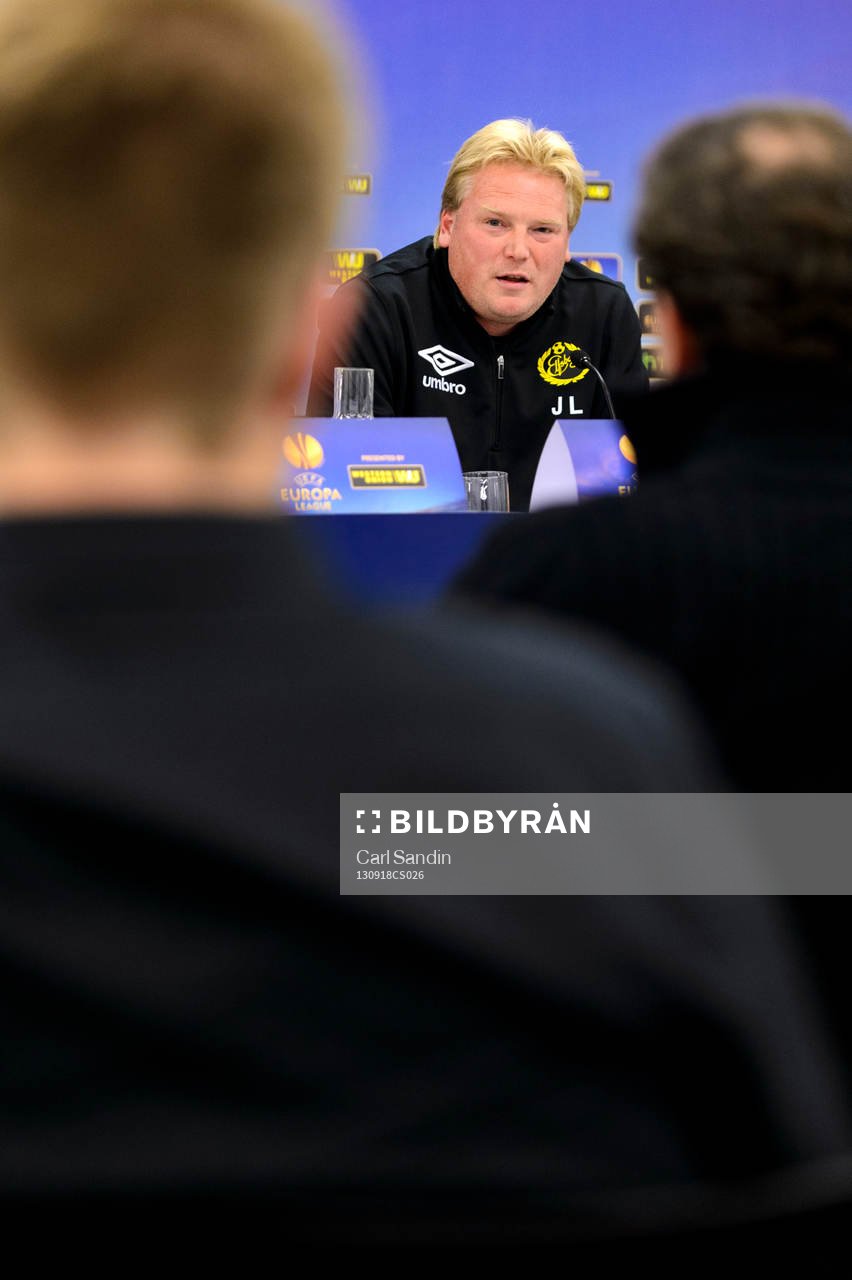 Elfsborgs tränare Jörgen Lennartsson