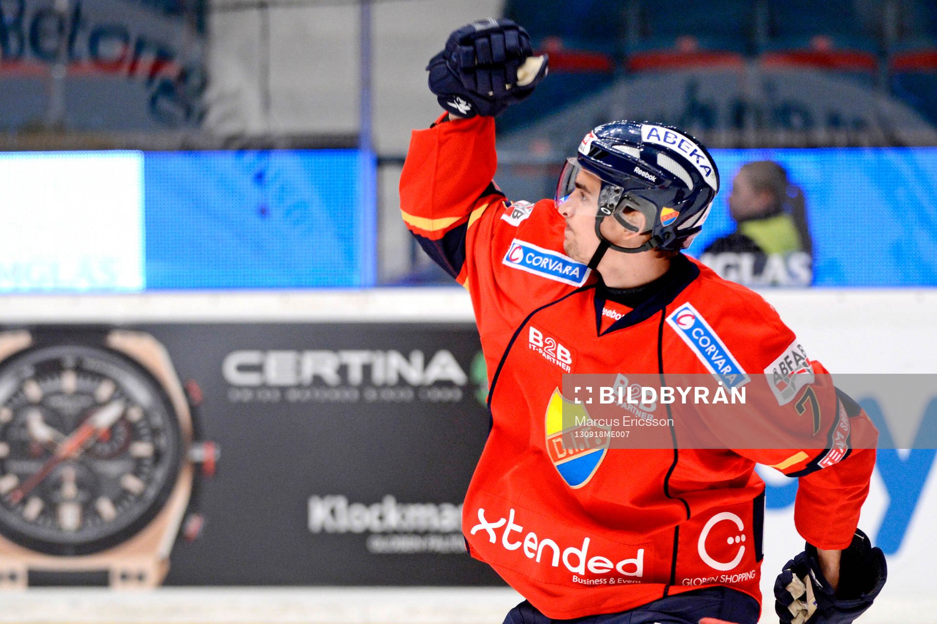 Djurgårdens Nils Andersson jublar