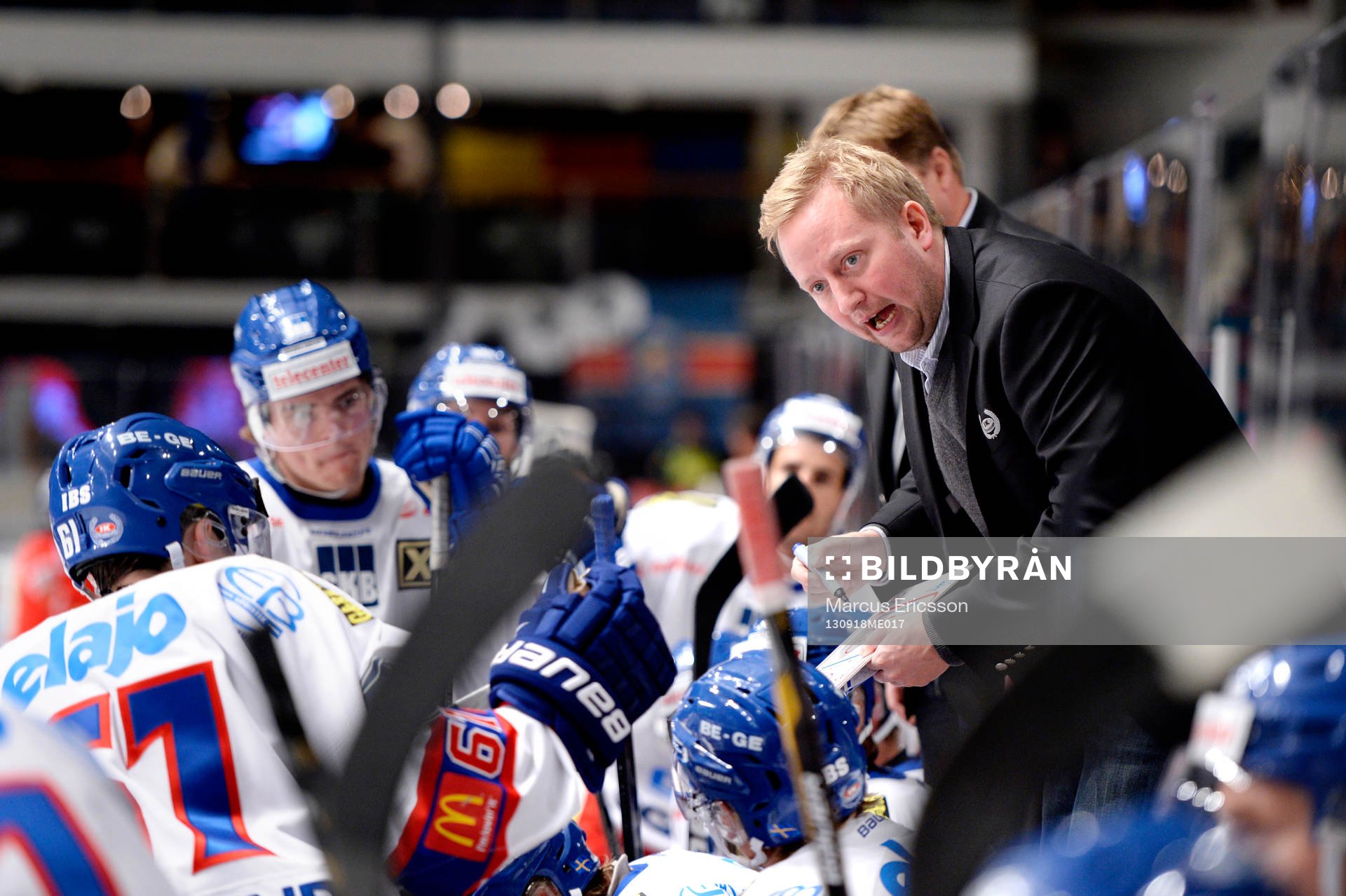 Oskarshamns tränare Fredrik Söderström